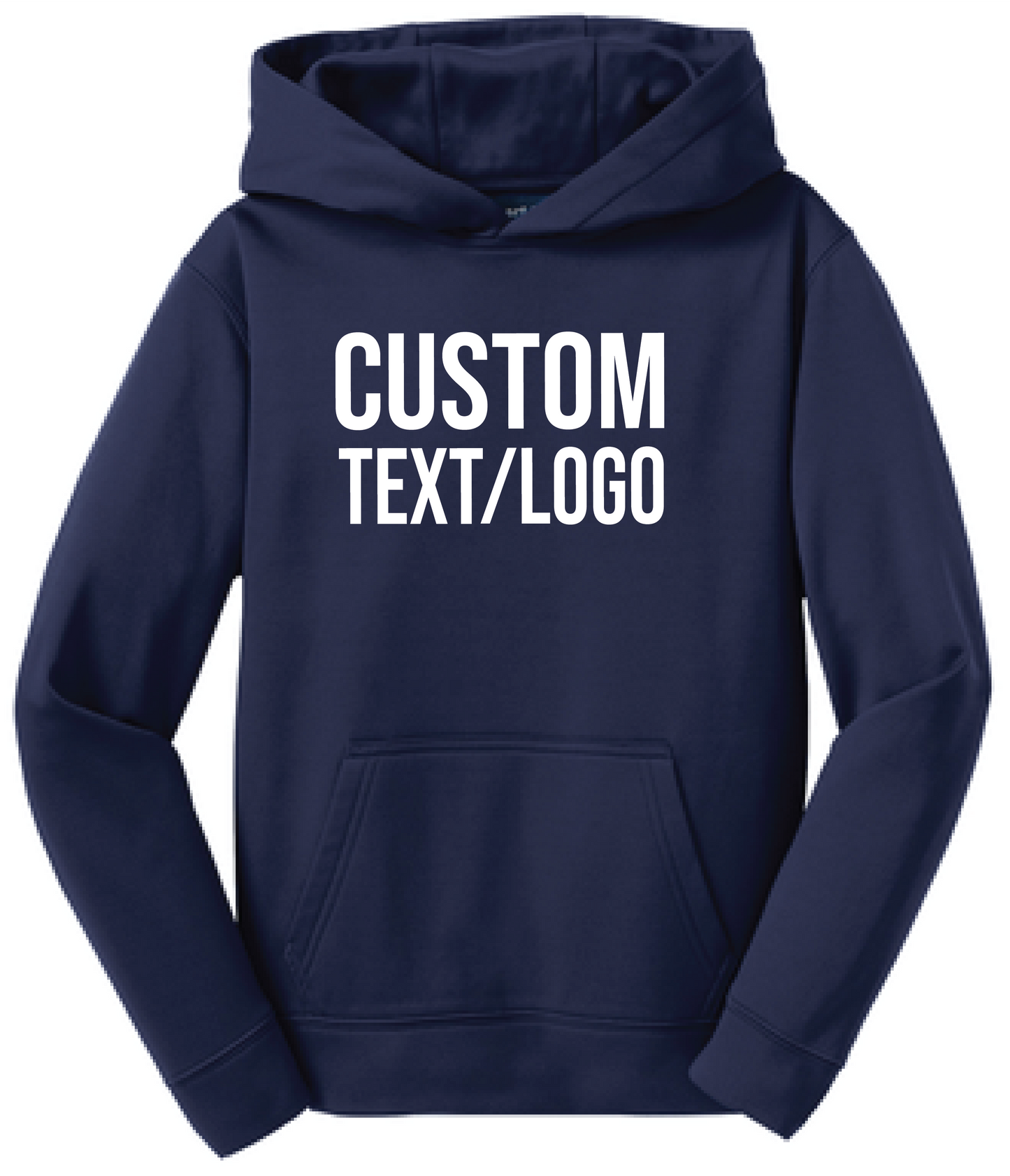 Custom Youth Sport-Wick Fleece Hoodie