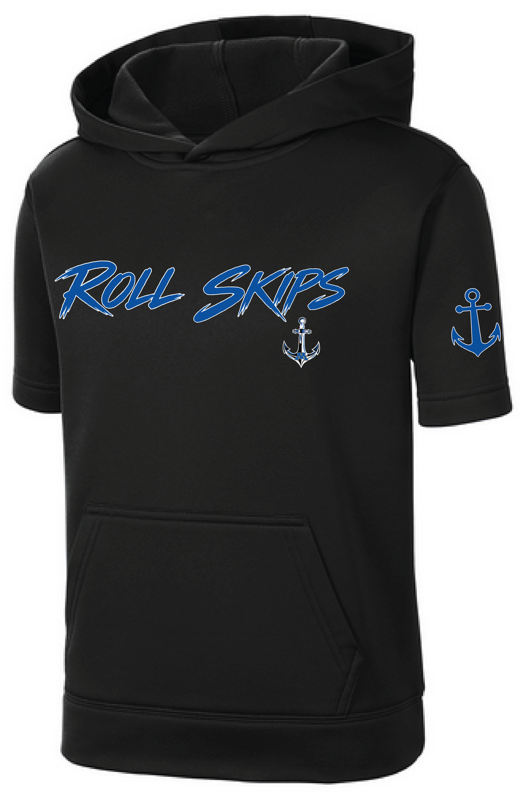 TFA Youth Fleece Short Sleeve Hooded Pullover