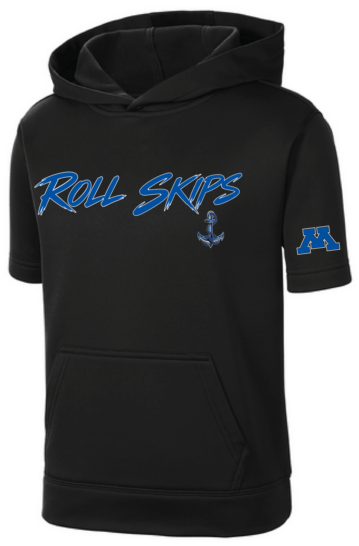 TFA Youth Fleece Short Sleeve Hooded Pullover