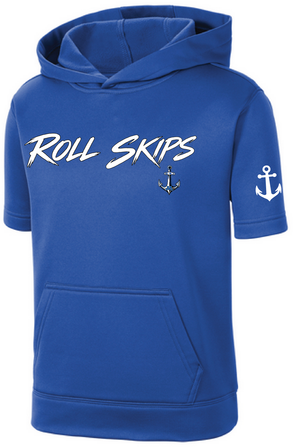 TFA Youth Fleece Short Sleeve Hooded Pullover
