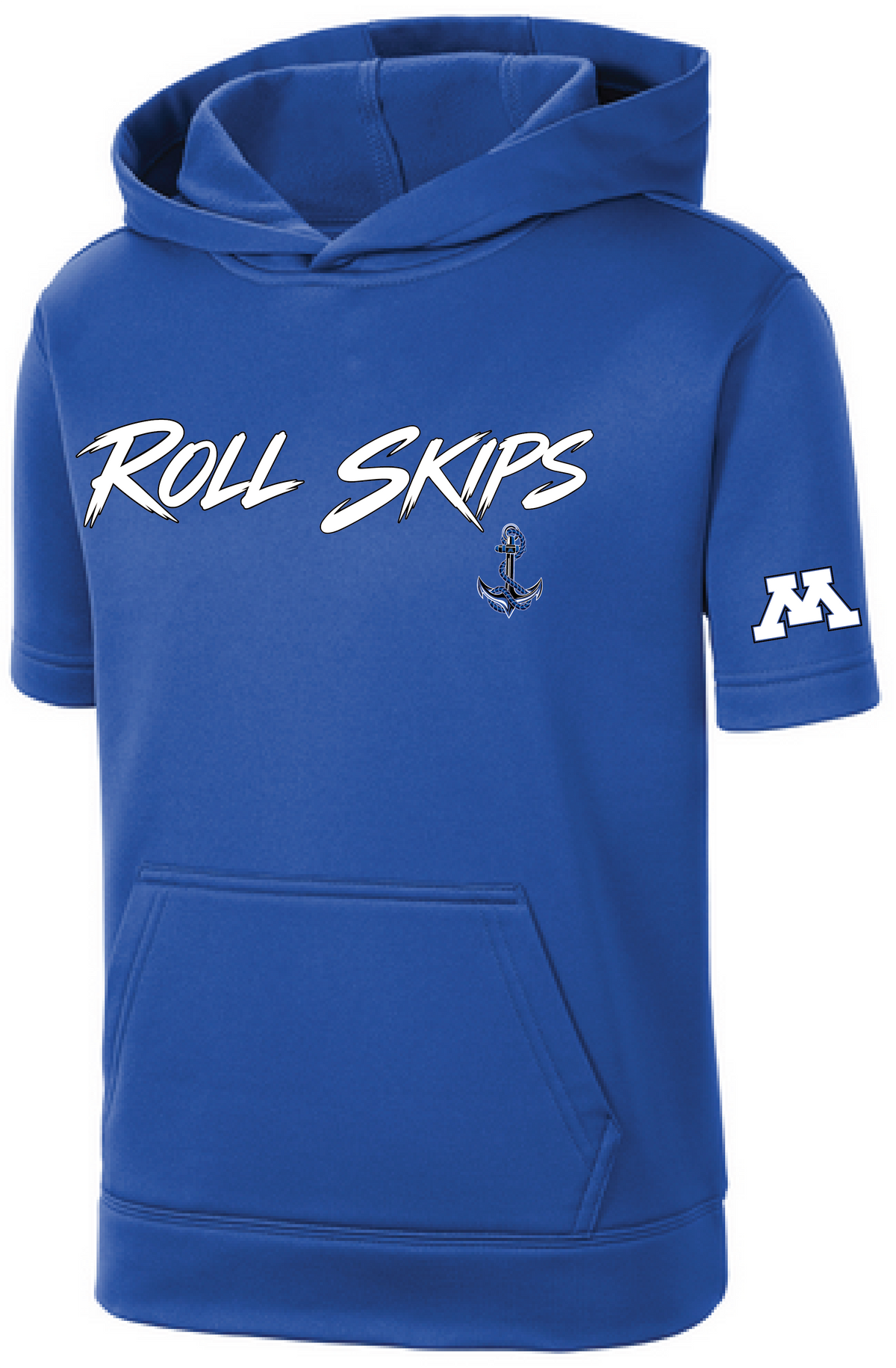 TFA Youth Fleece Short Sleeve Hooded Pullover