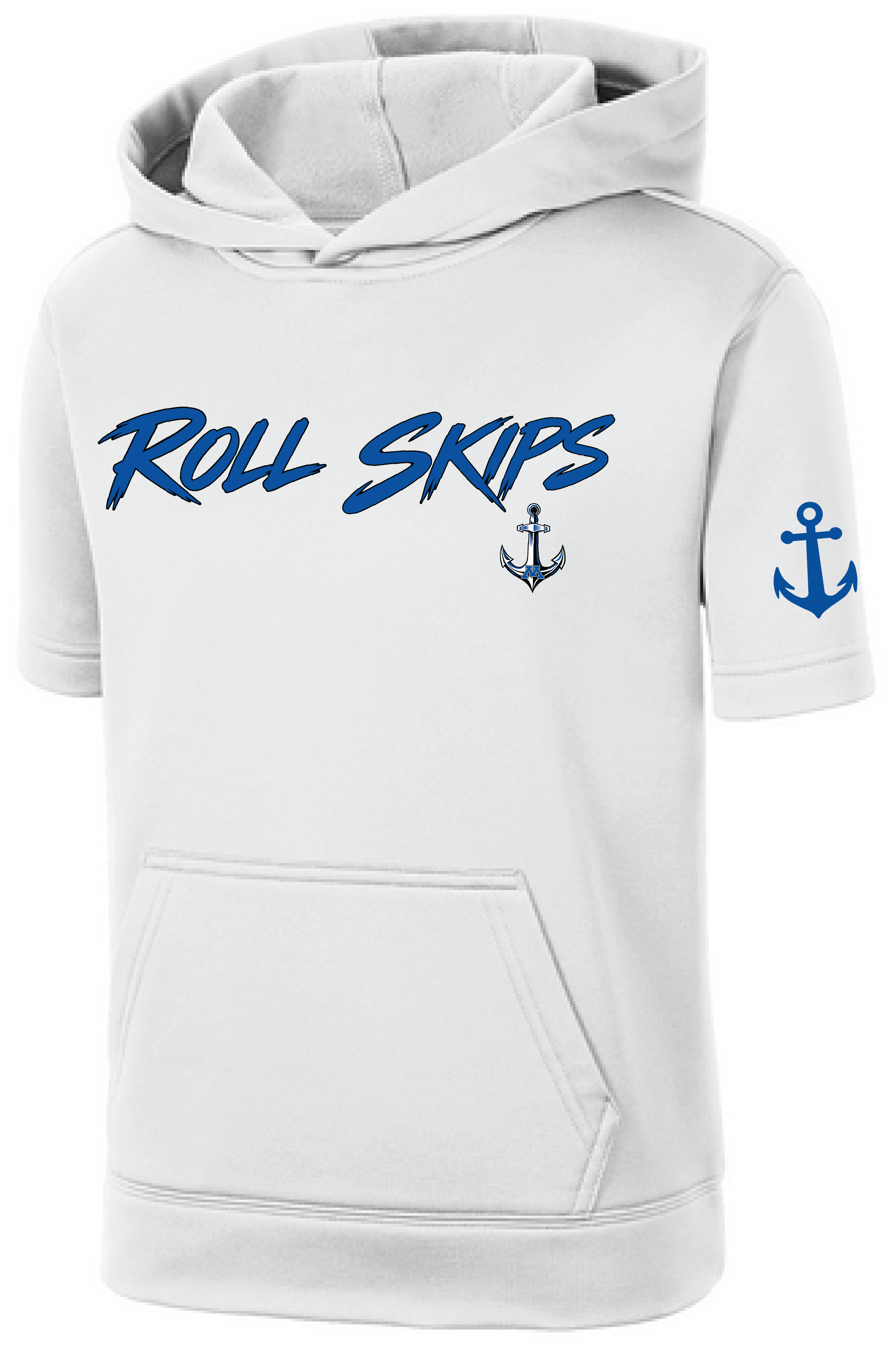 TFA Youth Fleece Short Sleeve Hooded Pullover