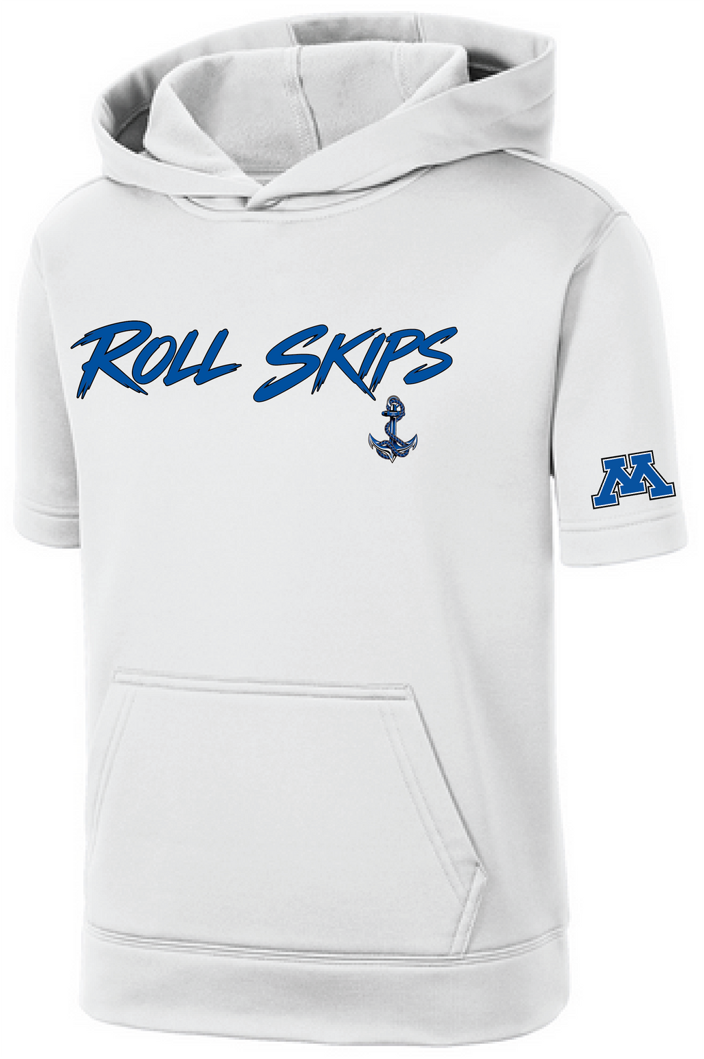 TFA Youth Fleece Short Sleeve Hooded Pullover