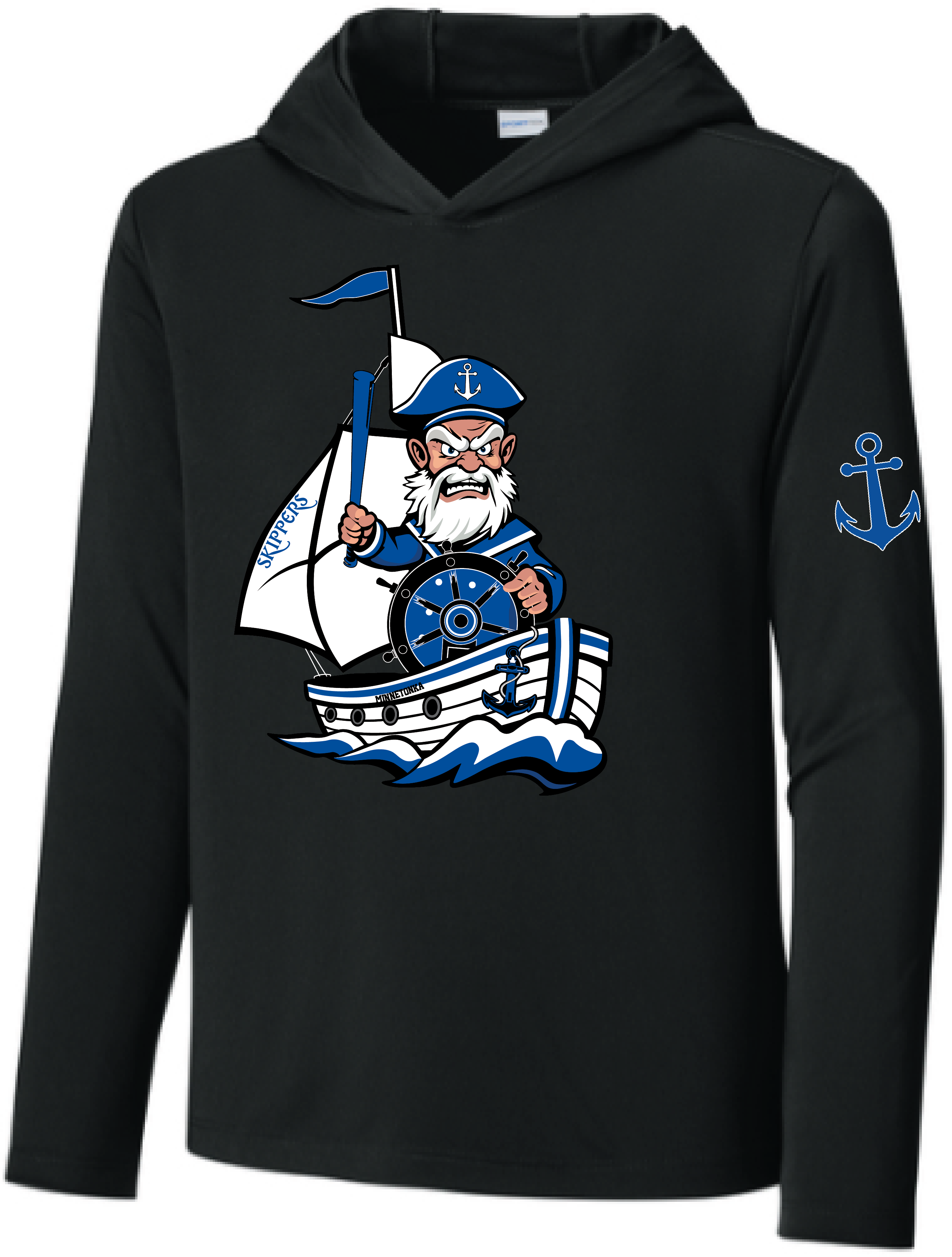 Baseball Youth UV Pro Long Sleeve Hooded Tee