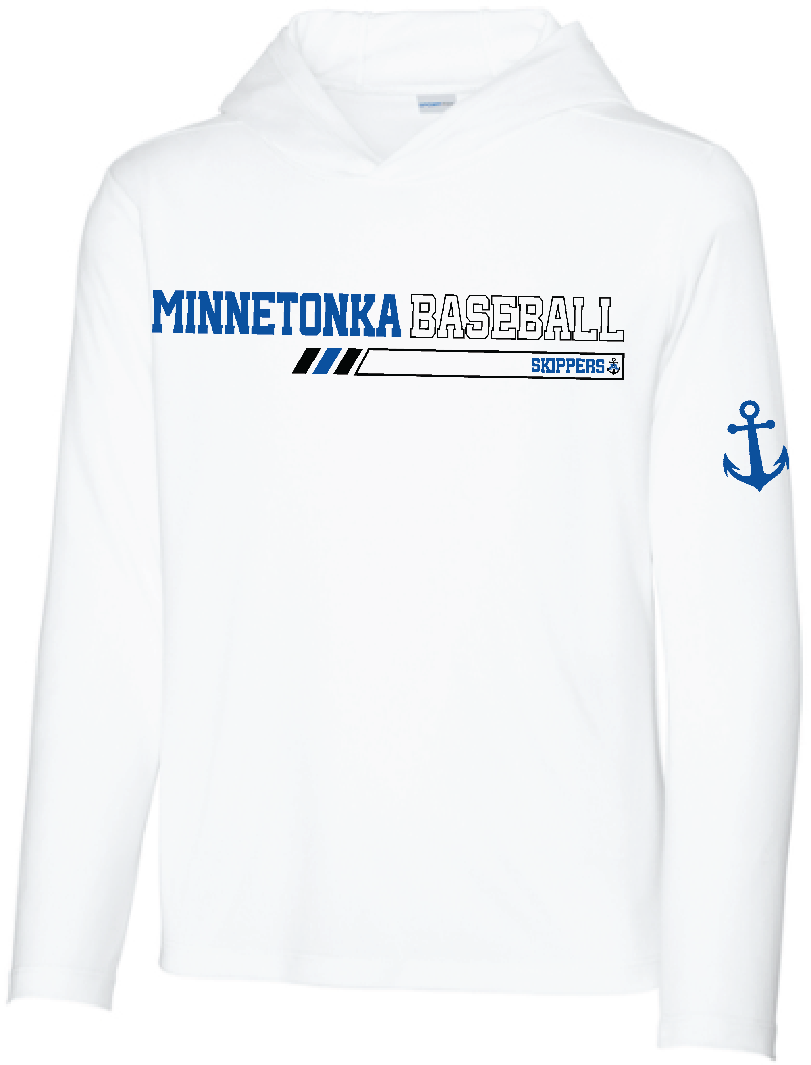 Baseball Youth UV Pro Long Sleeve Hooded Tee