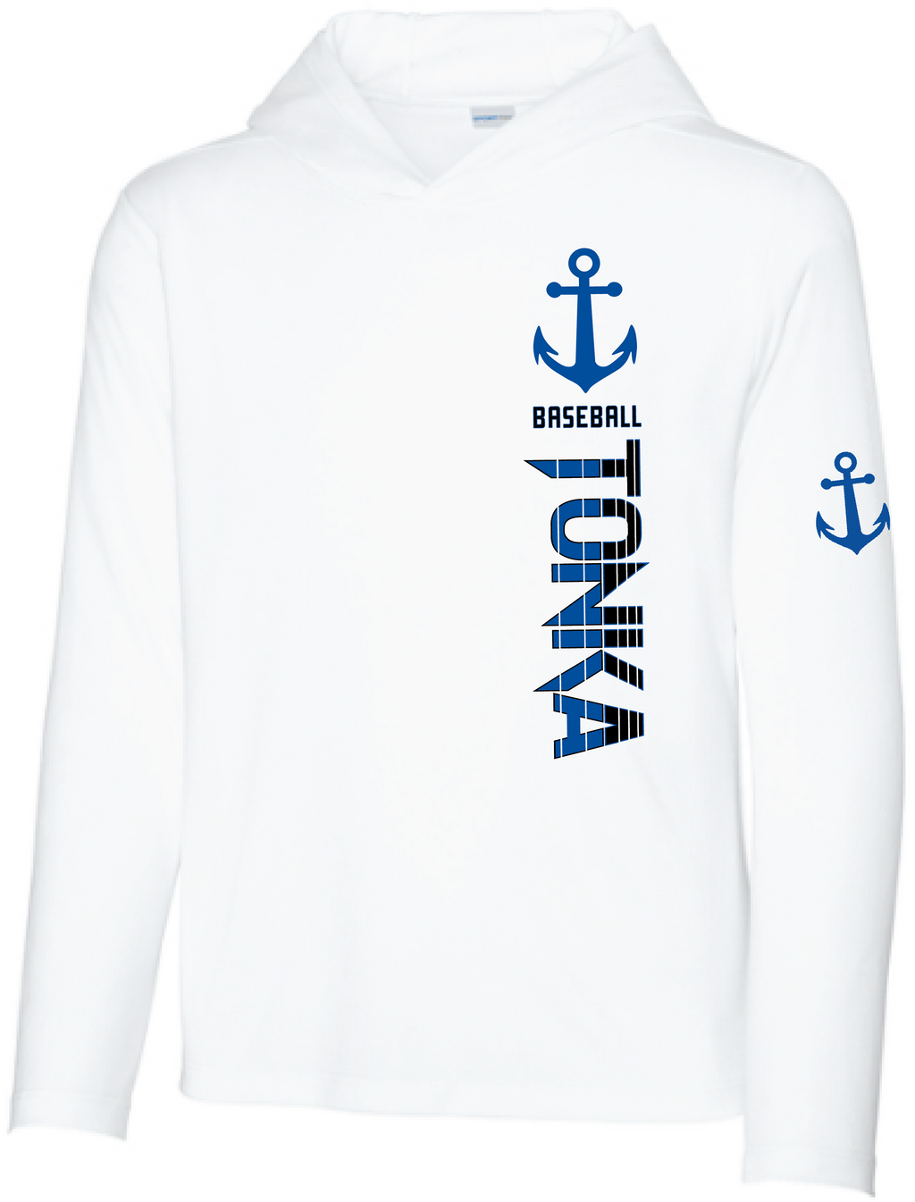 Baseball Youth UV Pro Long Sleeve Hooded Tee