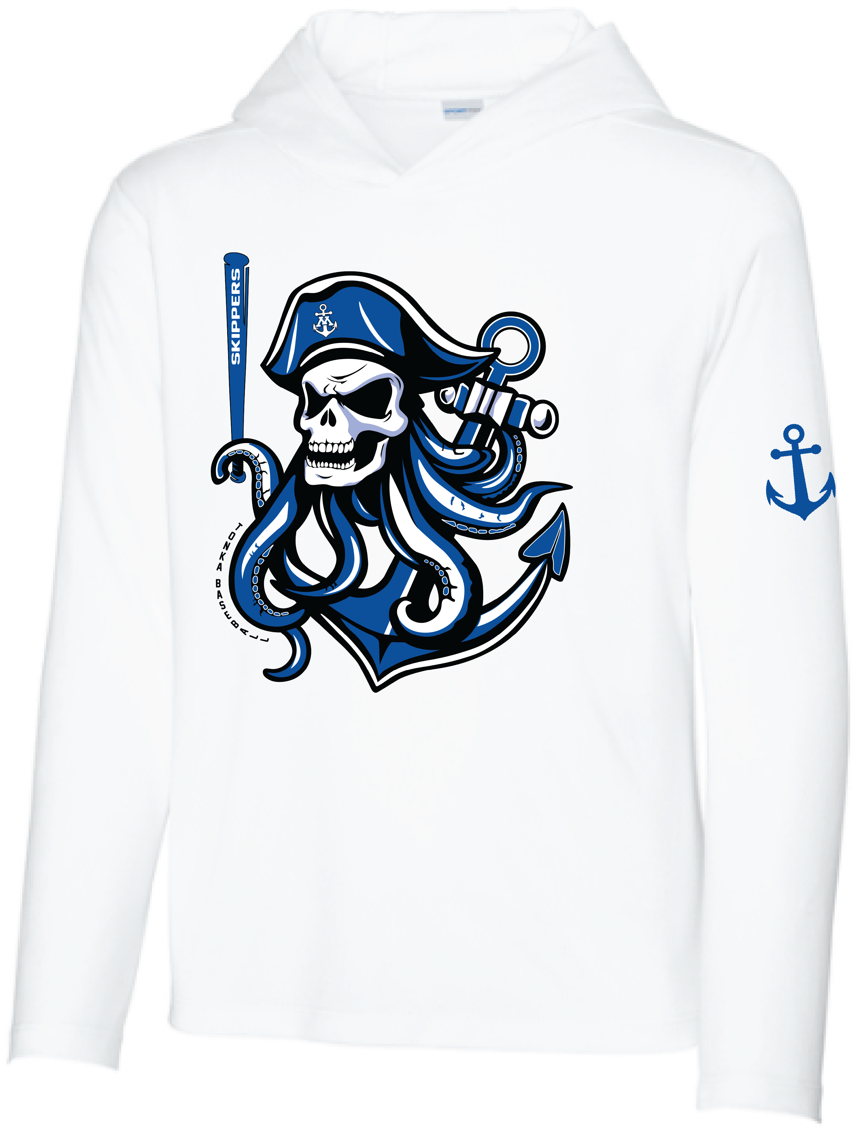 Baseball Youth UV Pro Long Sleeve Hooded Tee