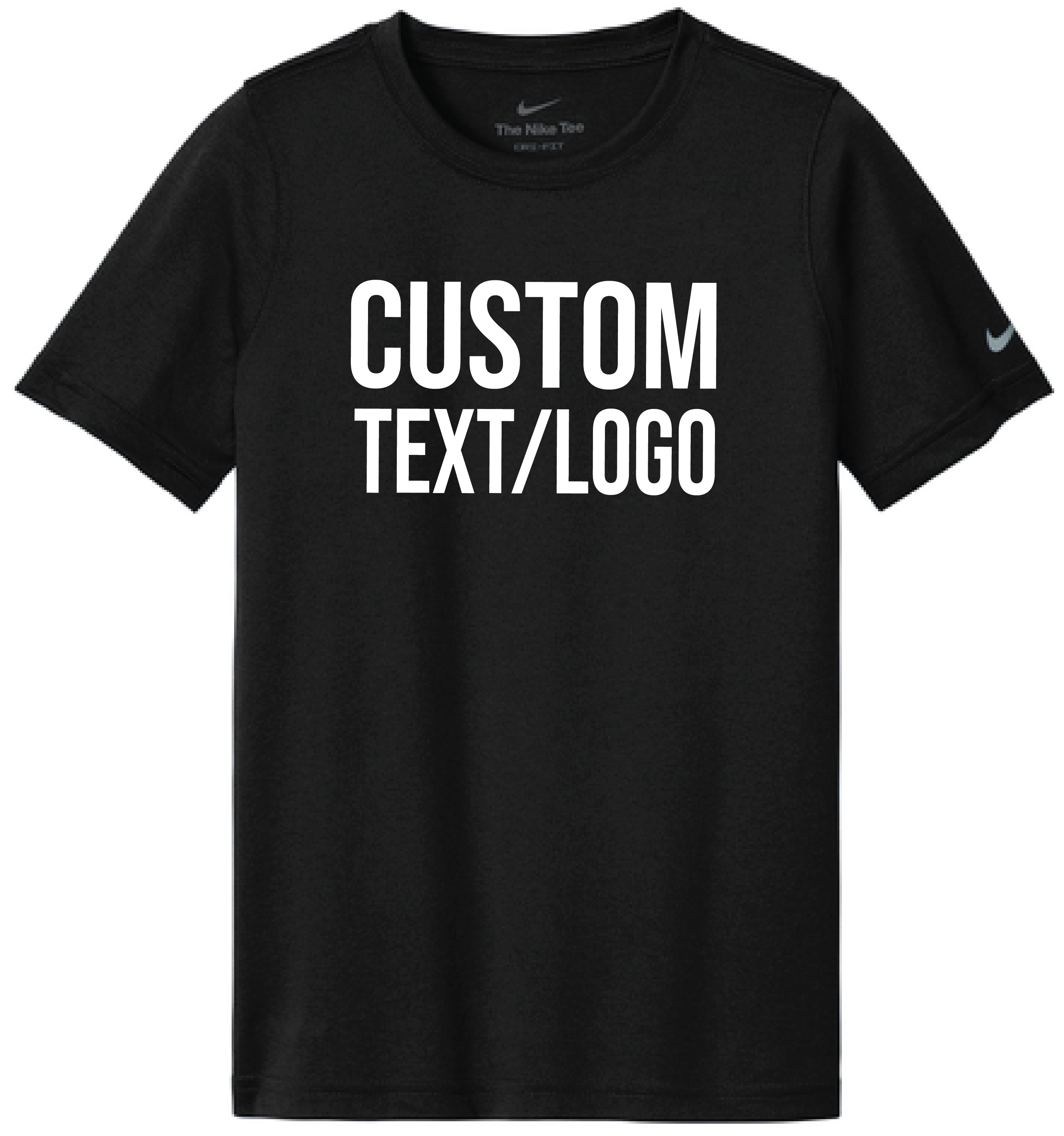 Custom Youth Nike Swoosh Sleeve Legend Tee