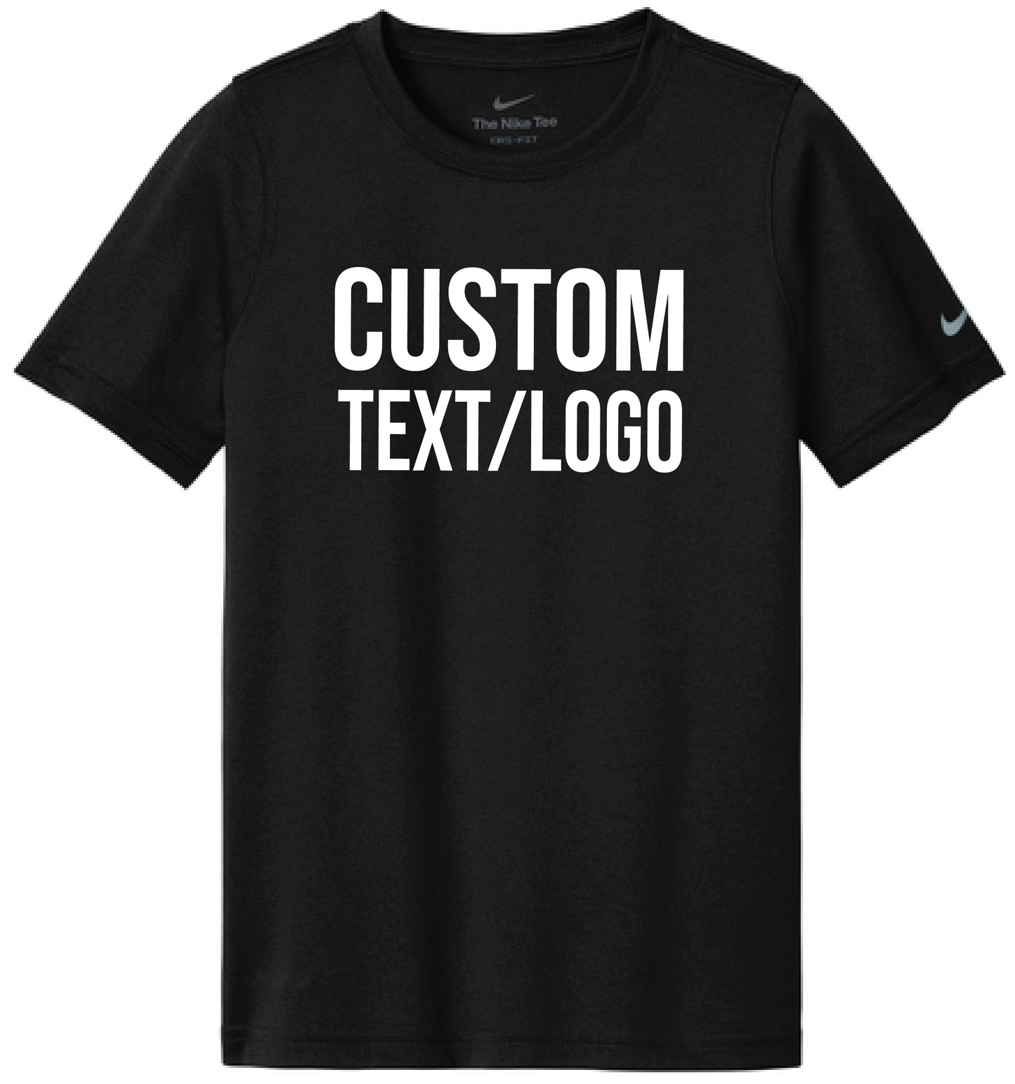 Custom Youth Nike Swoosh Sleeve Legend Tee