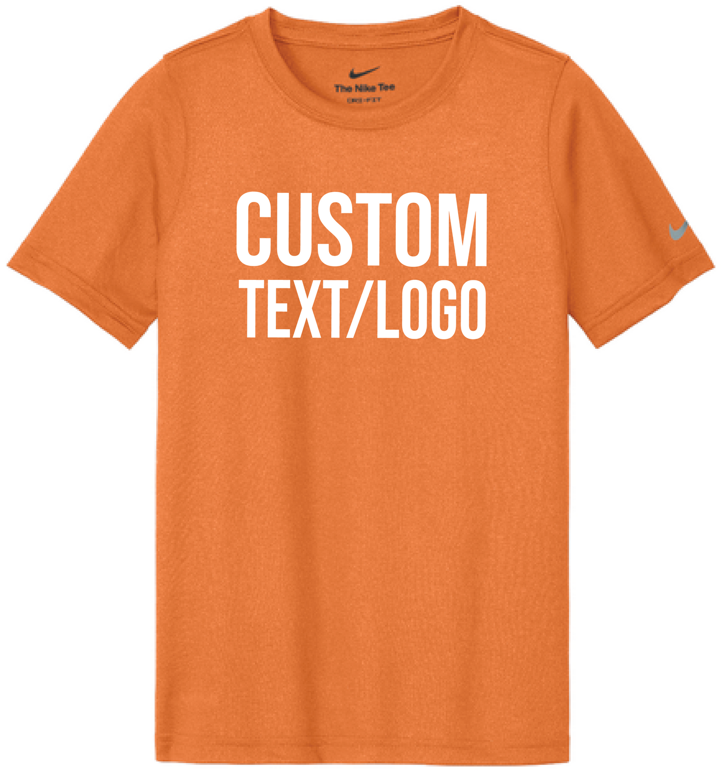 Custom Youth Nike Swoosh Sleeve Legend Tee