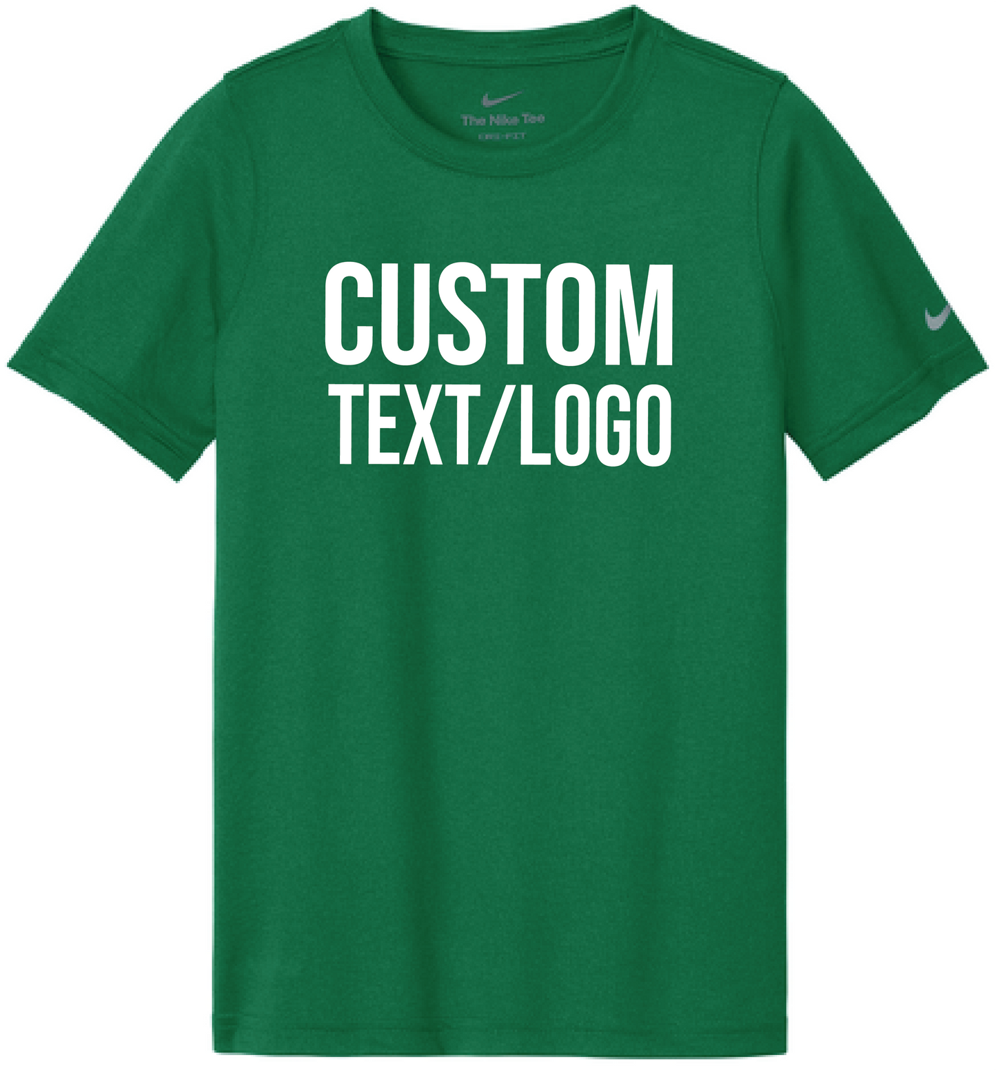 Custom Youth Nike Swoosh Sleeve Legend Tee