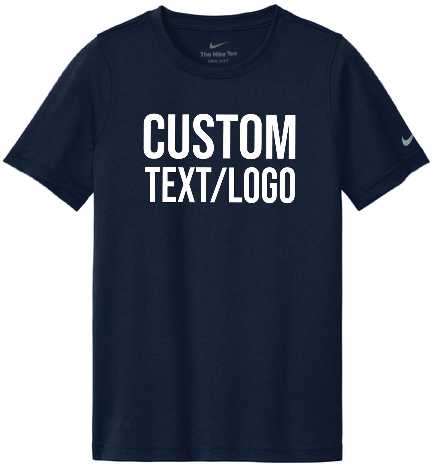 Custom Youth Nike Swoosh Sleeve Legend Tee