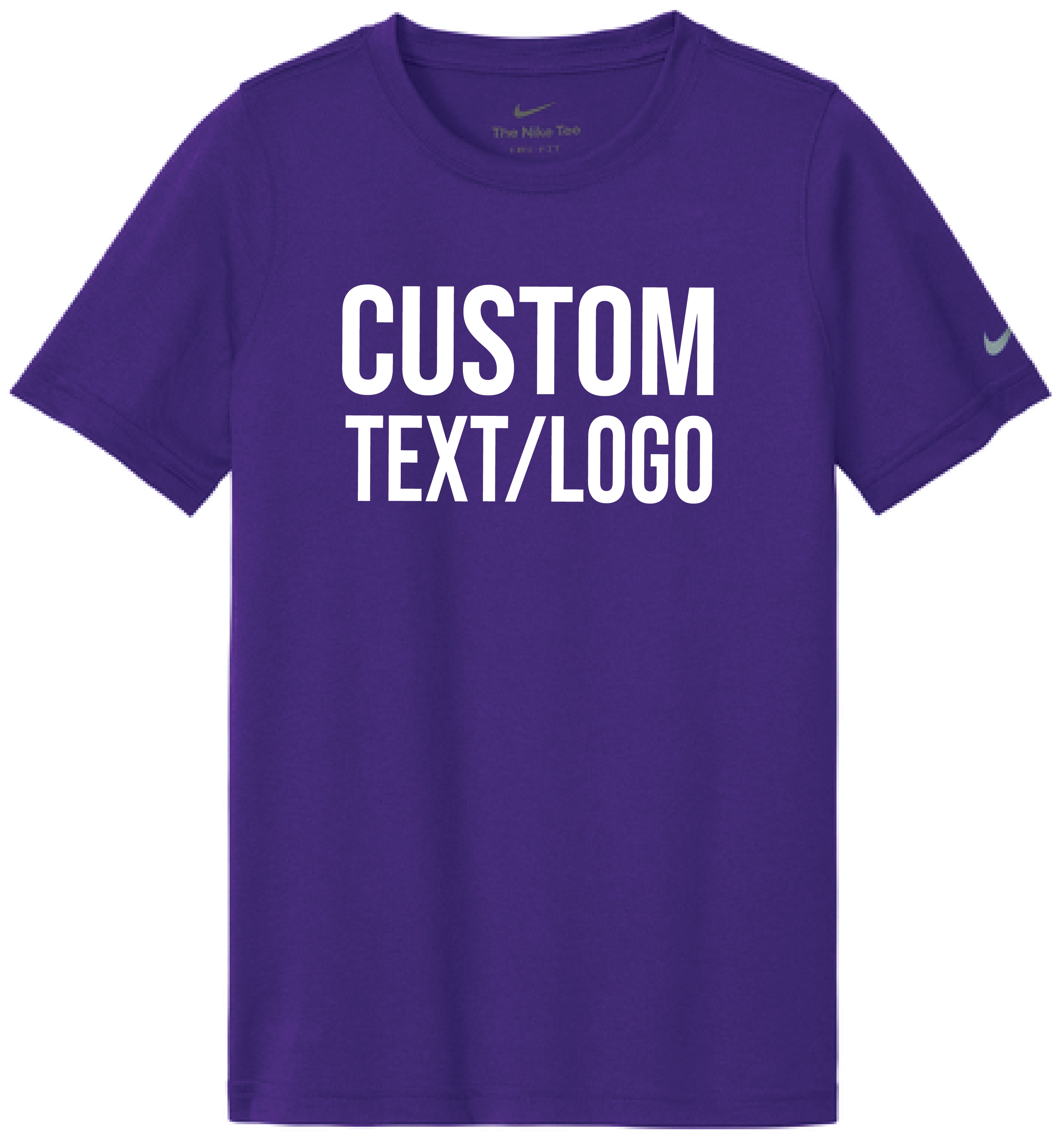 Custom Youth Nike Swoosh Sleeve Legend Tee