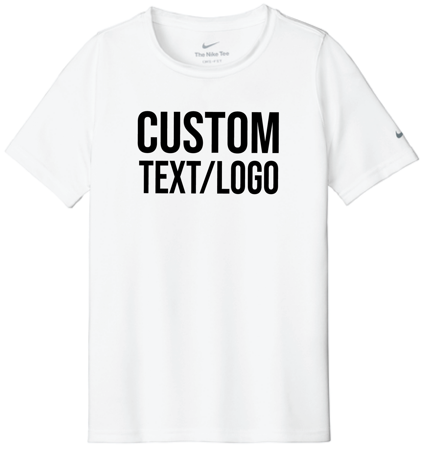 Custom Youth Nike Swoosh Sleeve Legend Tee
