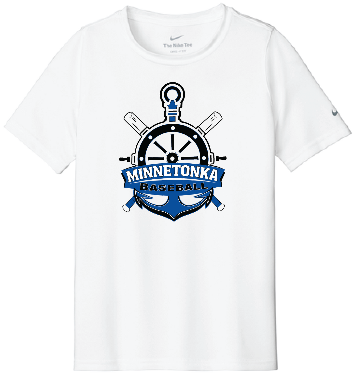 Baseball Youth Nike Swoosh Sleeve Legend Tee