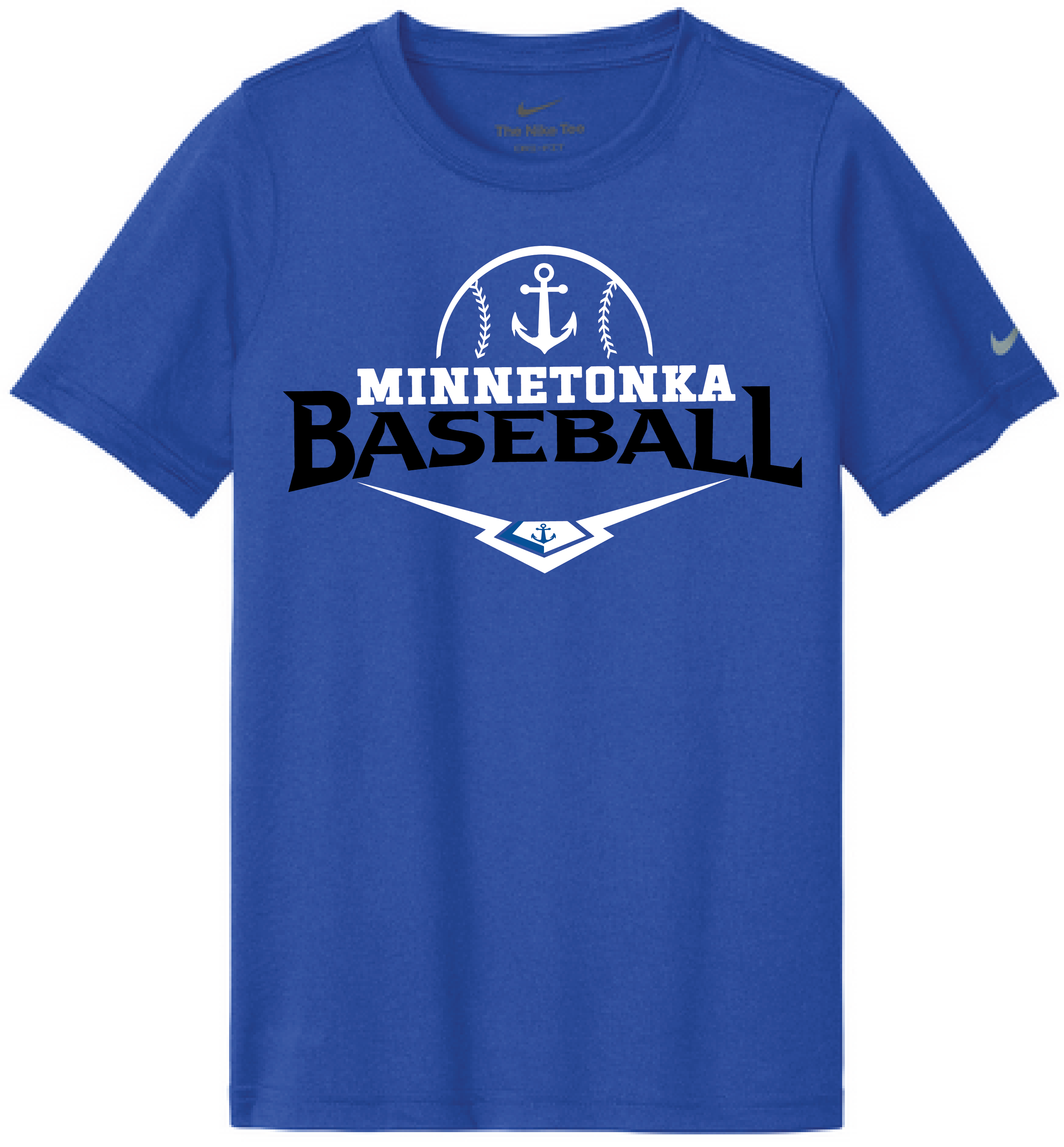 Baseball Youth Nike Swoosh Sleeve Legend Tee