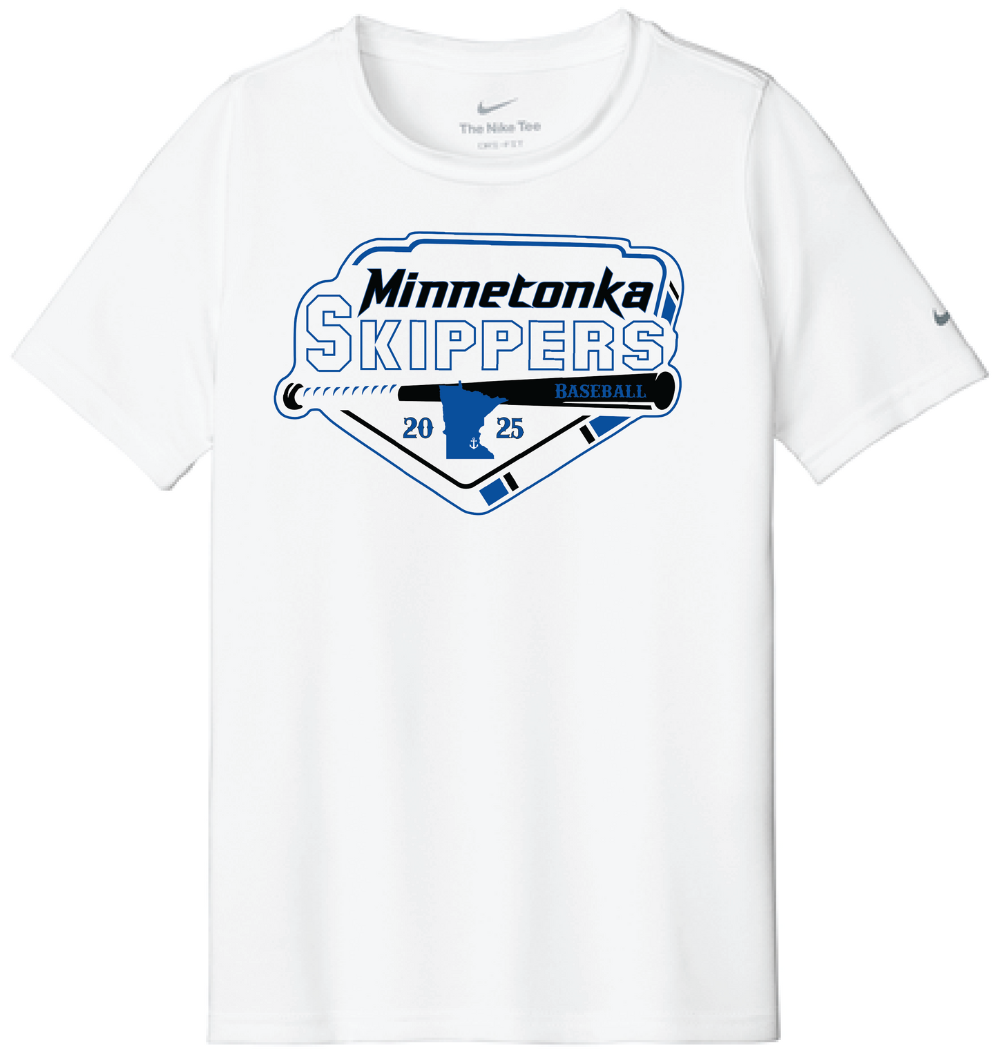 Baseball Youth Nike Swoosh Sleeve Legend Tee