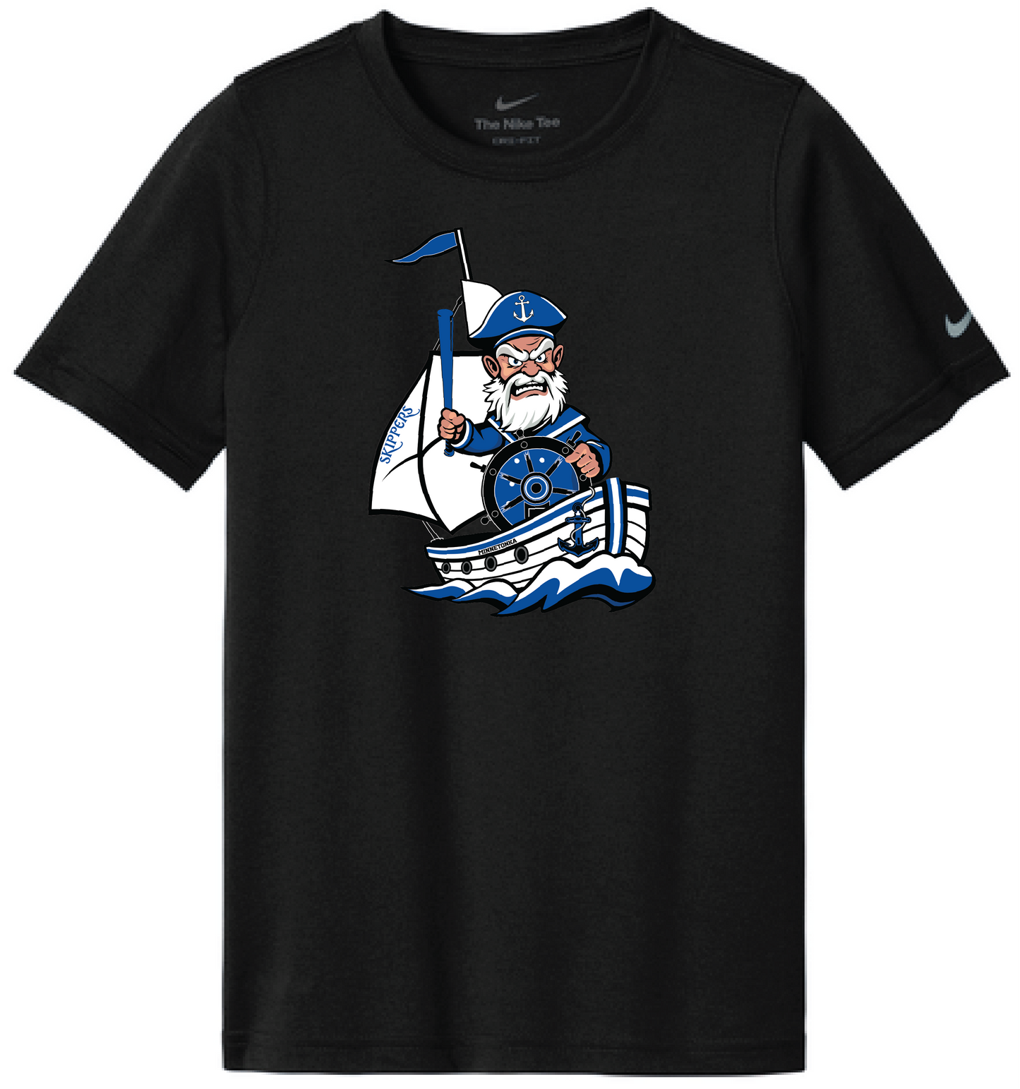 Baseball Youth Nike Swoosh Sleeve Legend Tee
