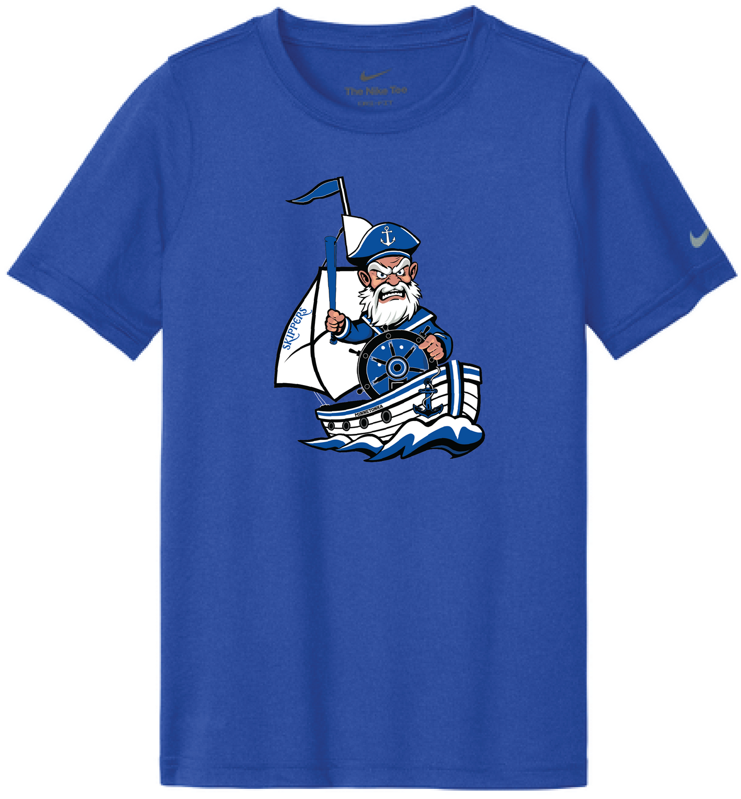 Baseball Youth Nike Swoosh Sleeve Legend Tee
