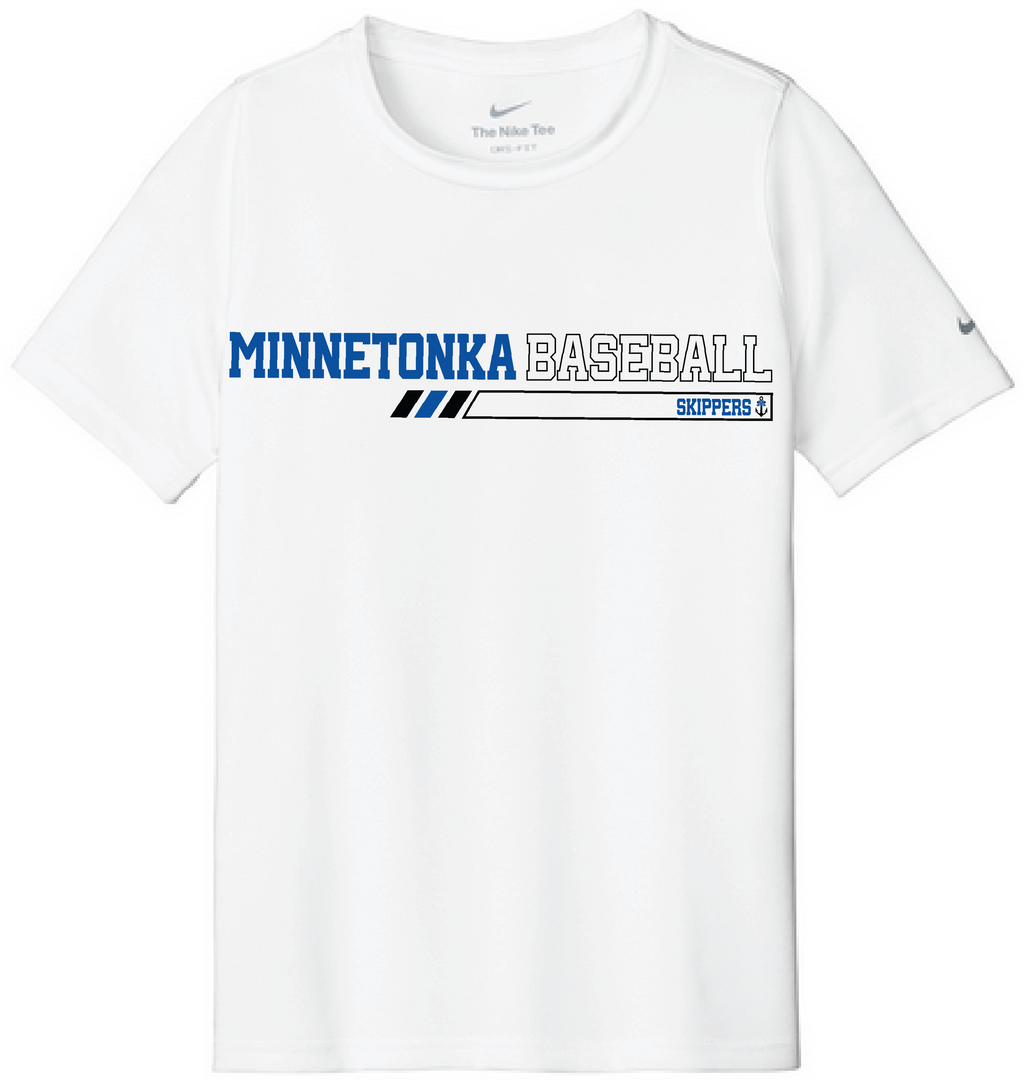 Baseball Youth Nike Swoosh Sleeve Legend Tee