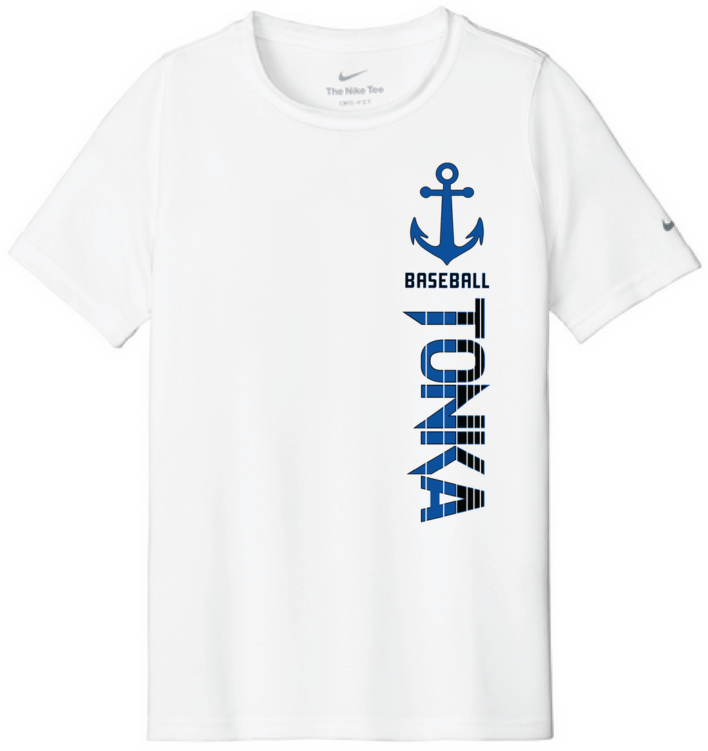 Baseball Youth Nike Swoosh Sleeve Legend Tee