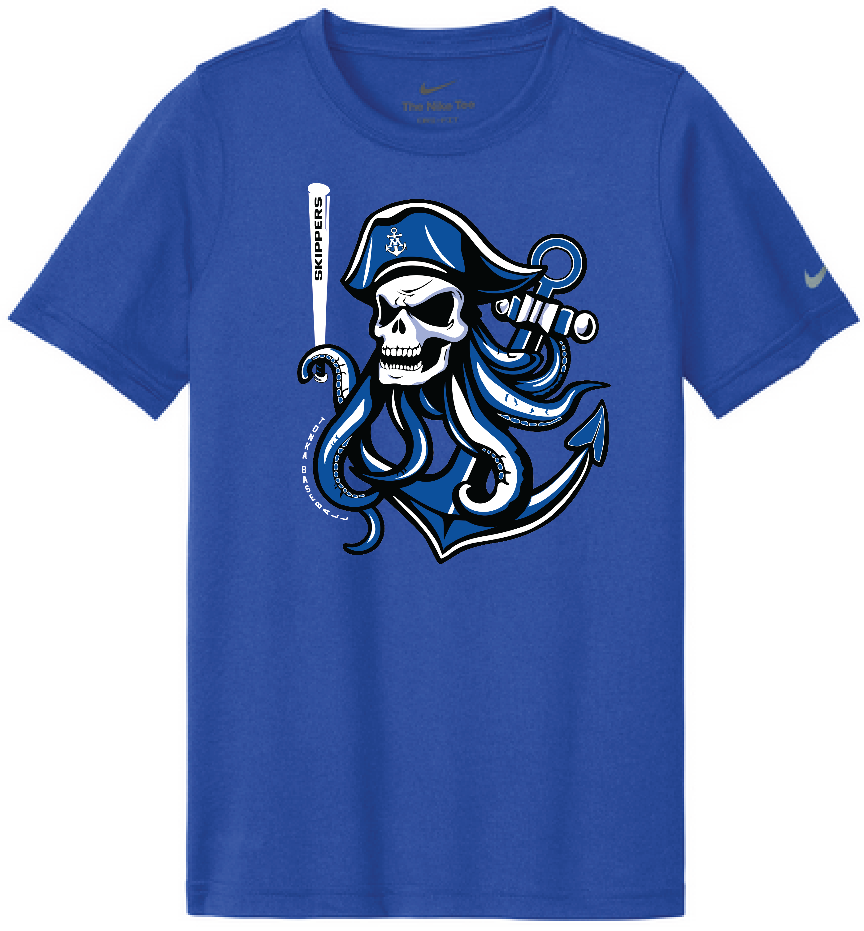 Baseball Youth Nike Swoosh Sleeve Legend Tee