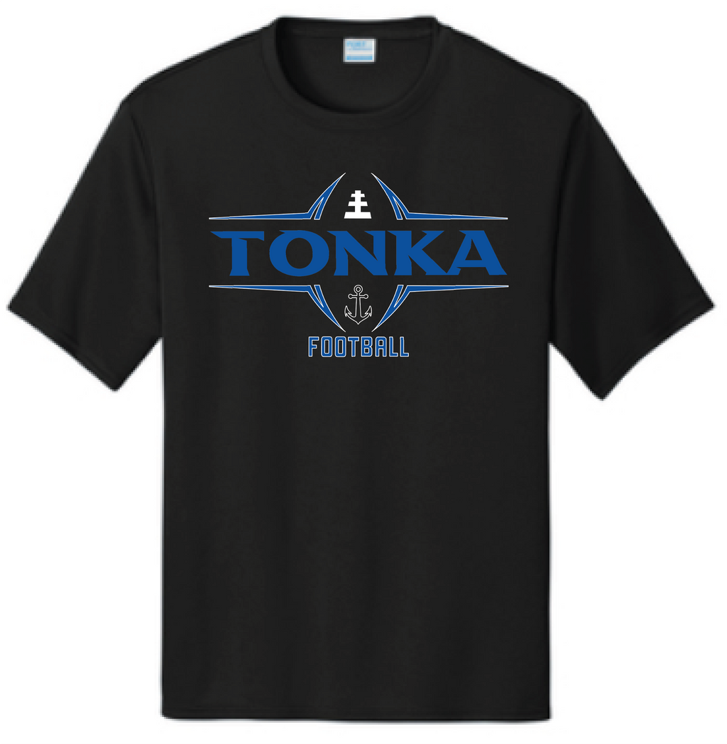 Football Youth UPF Performance Tee