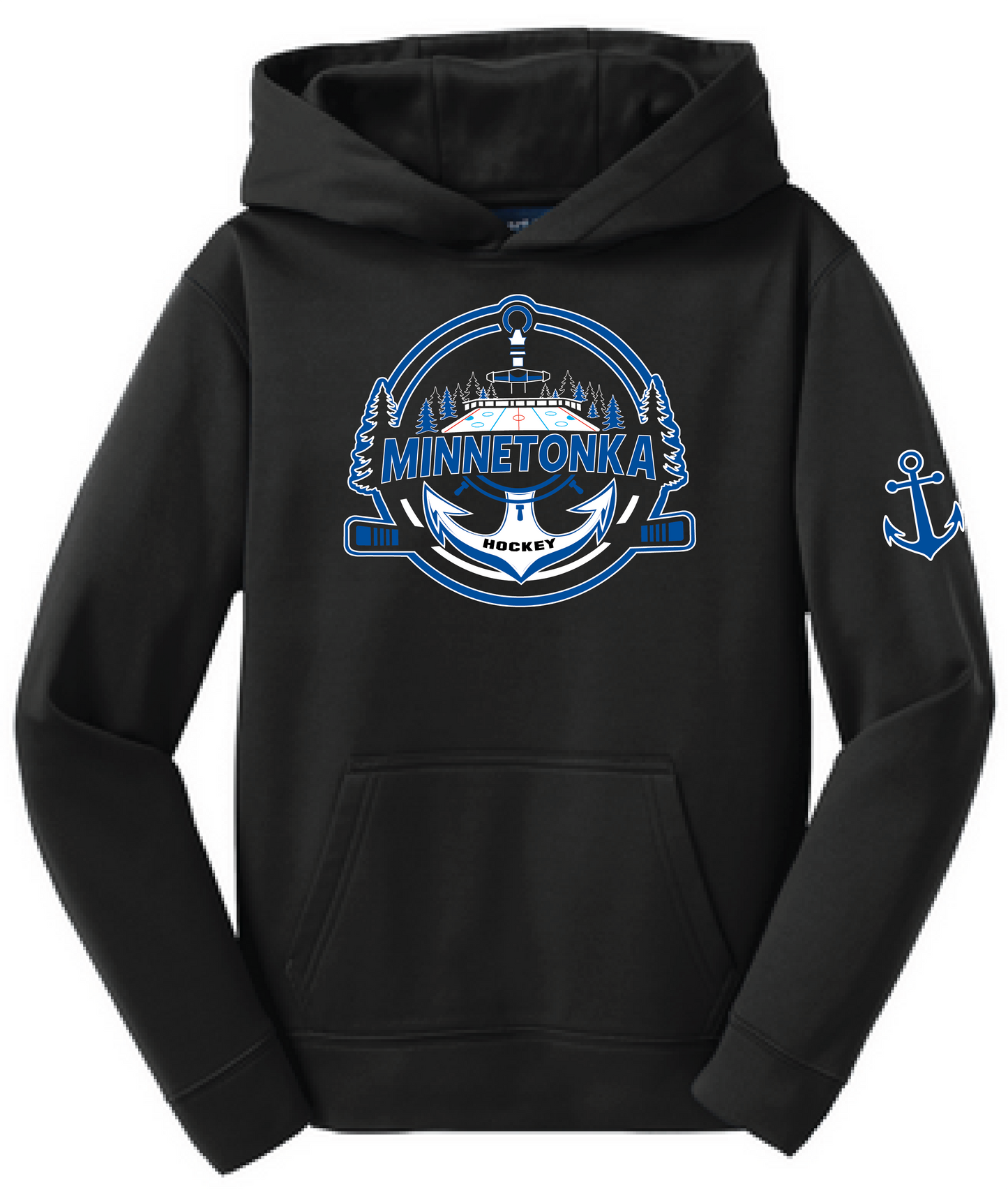 Hockey Youth Performance Fleece Hoodie