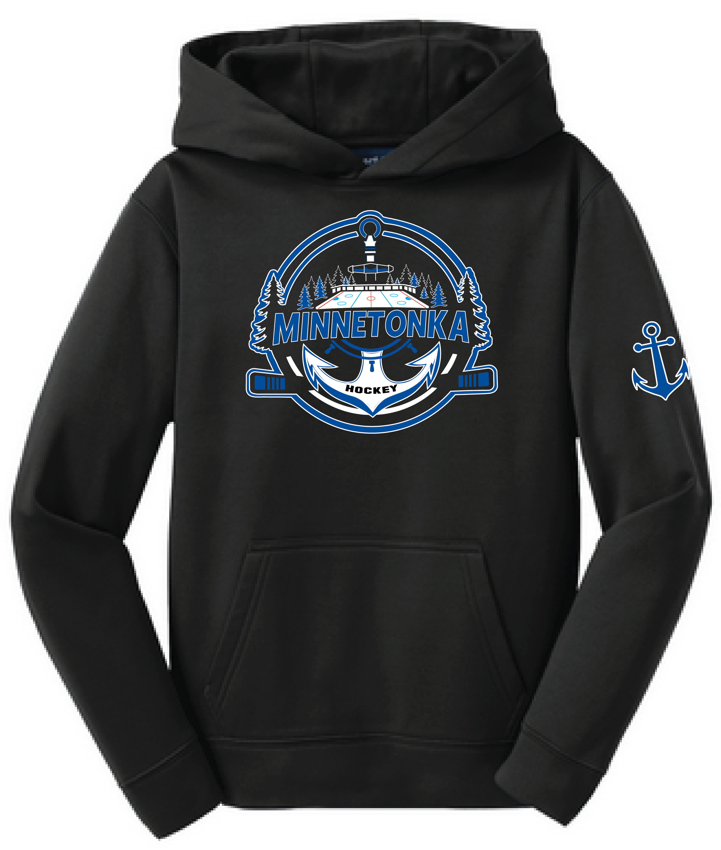 Hockey Youth Performance Fleece Hoodie