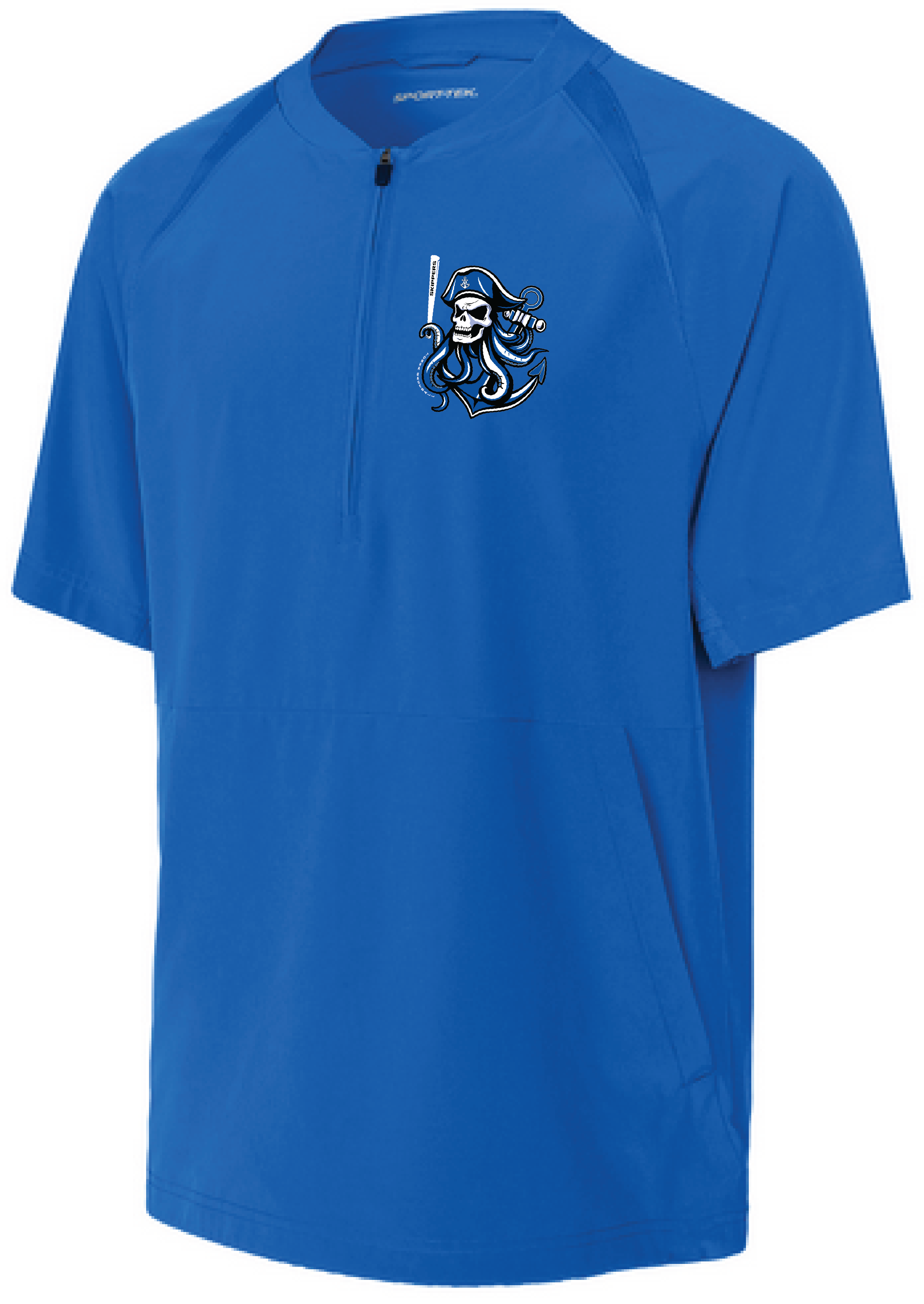 Baseball Youth Team 1/2-Zip Short Sleeve Cage Jacket