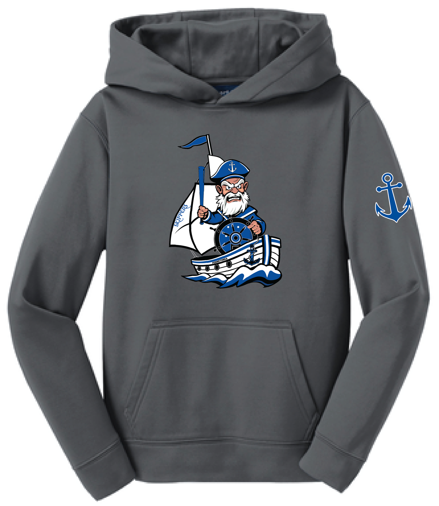 Baseball Youth Performance Fleece Hoodie