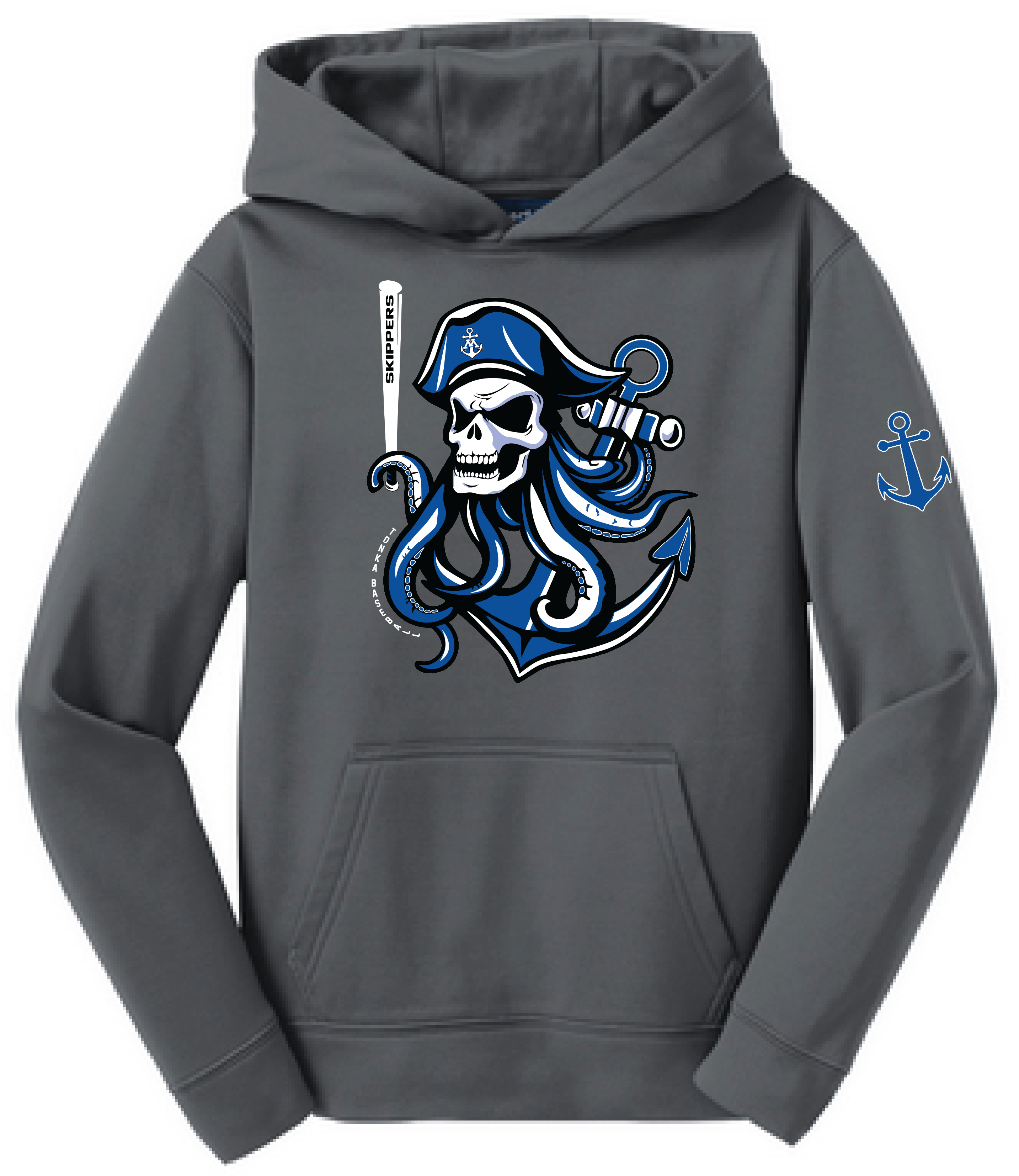 Baseball Youth Performance Fleece Hoodie