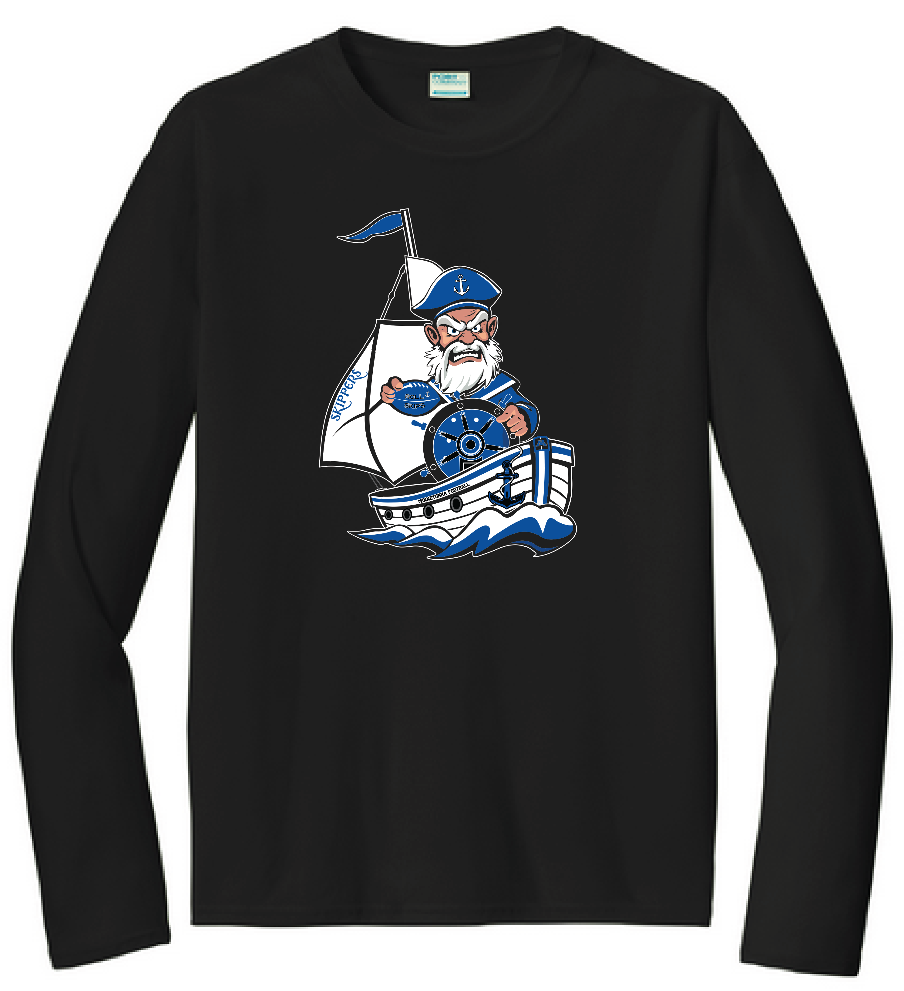 Football Youth Performance Long Sleeve Competitor Tee