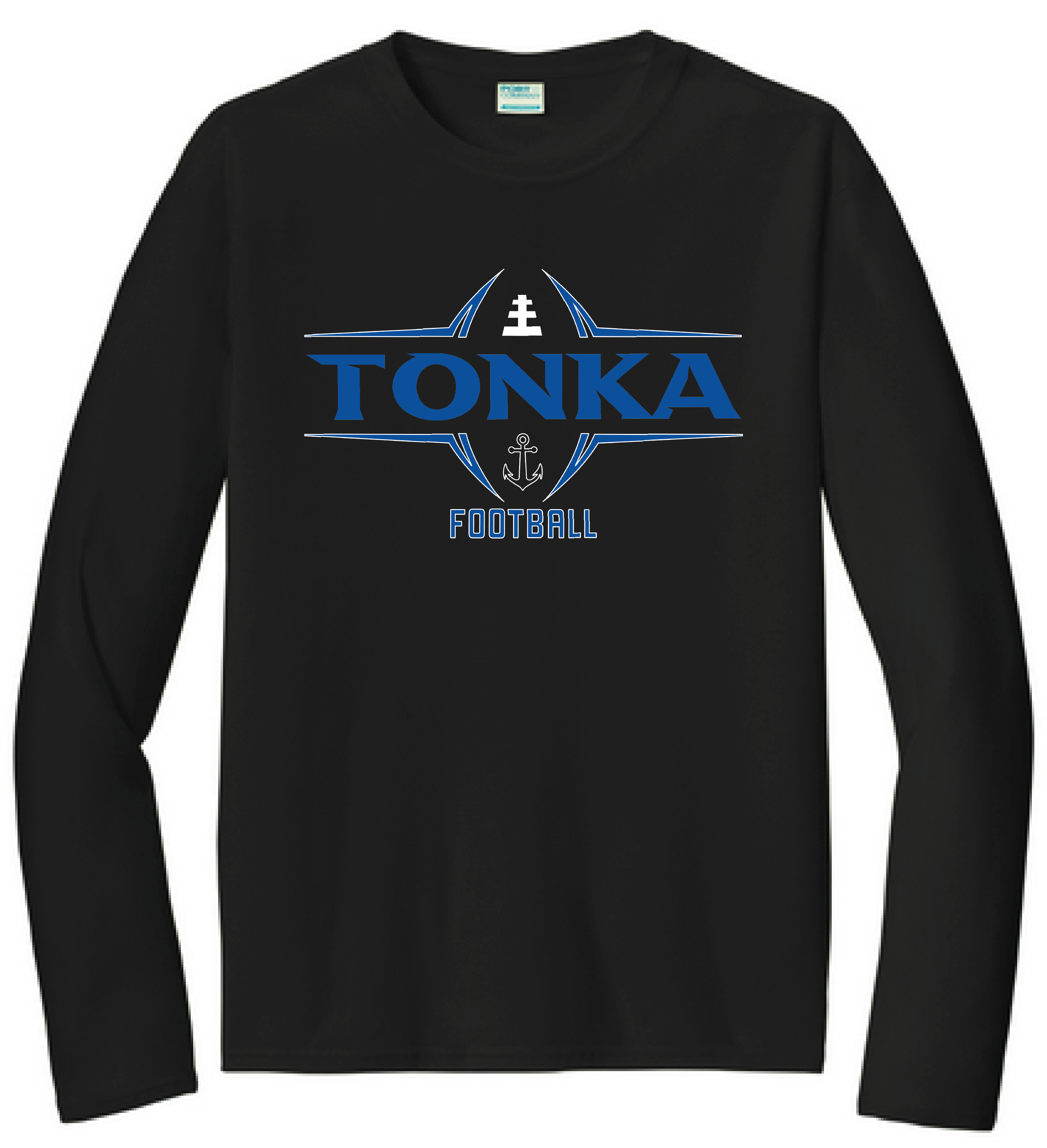 Football Youth Performance Long Sleeve Competitor Tee