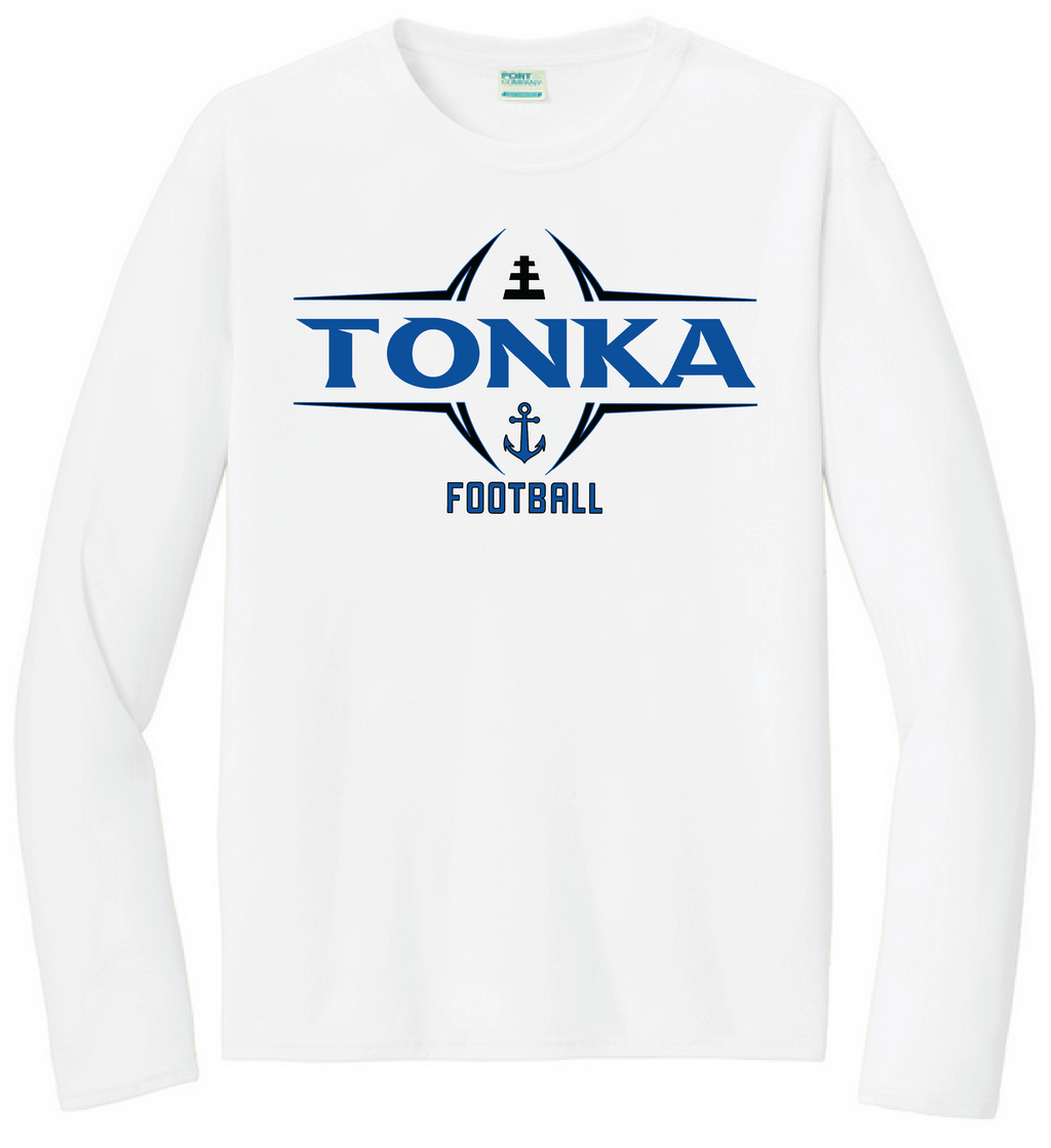 Football Youth Performance Long Sleeve Competitor Tee