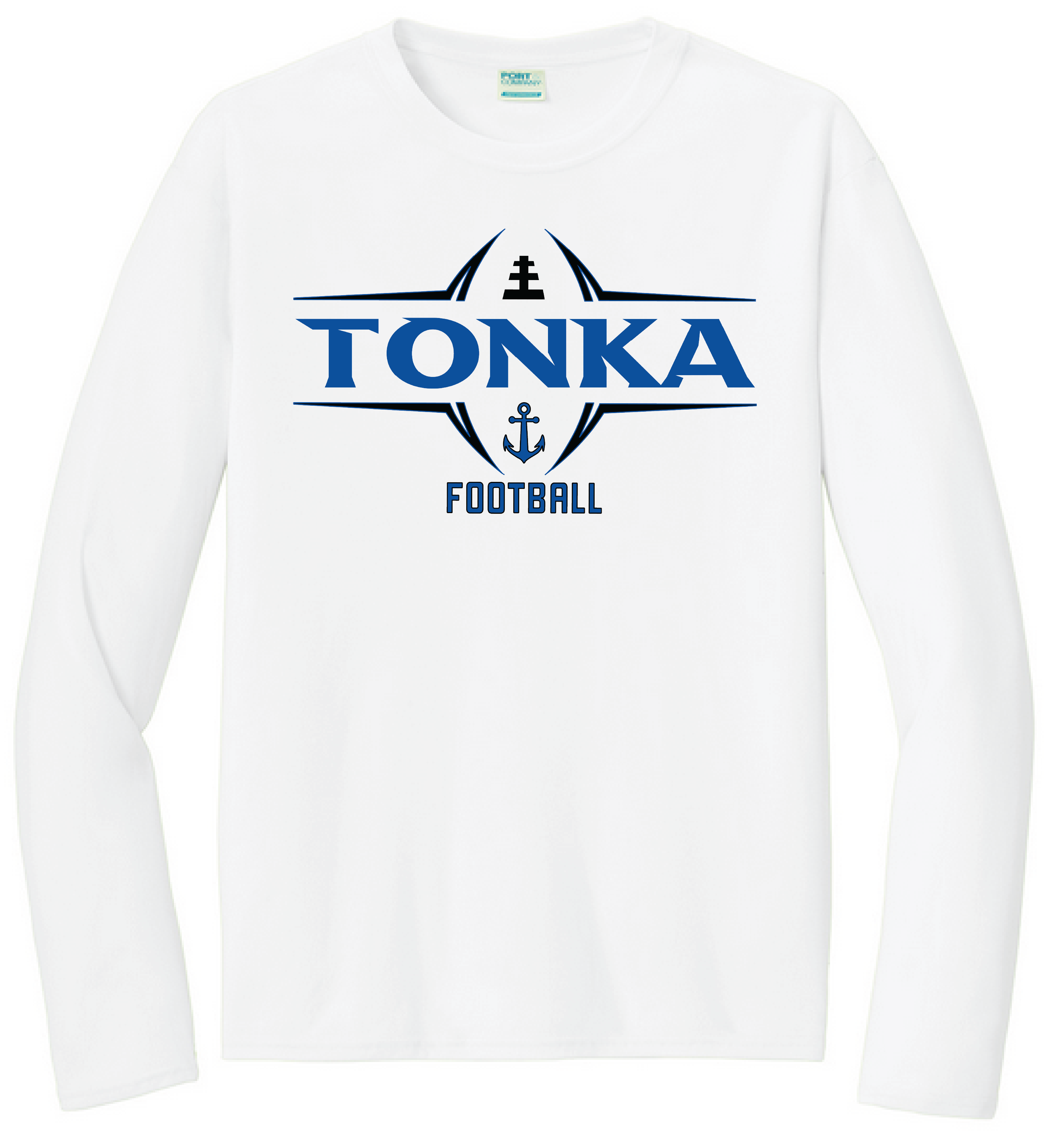 Football Youth Performance Long Sleeve Competitor Tee