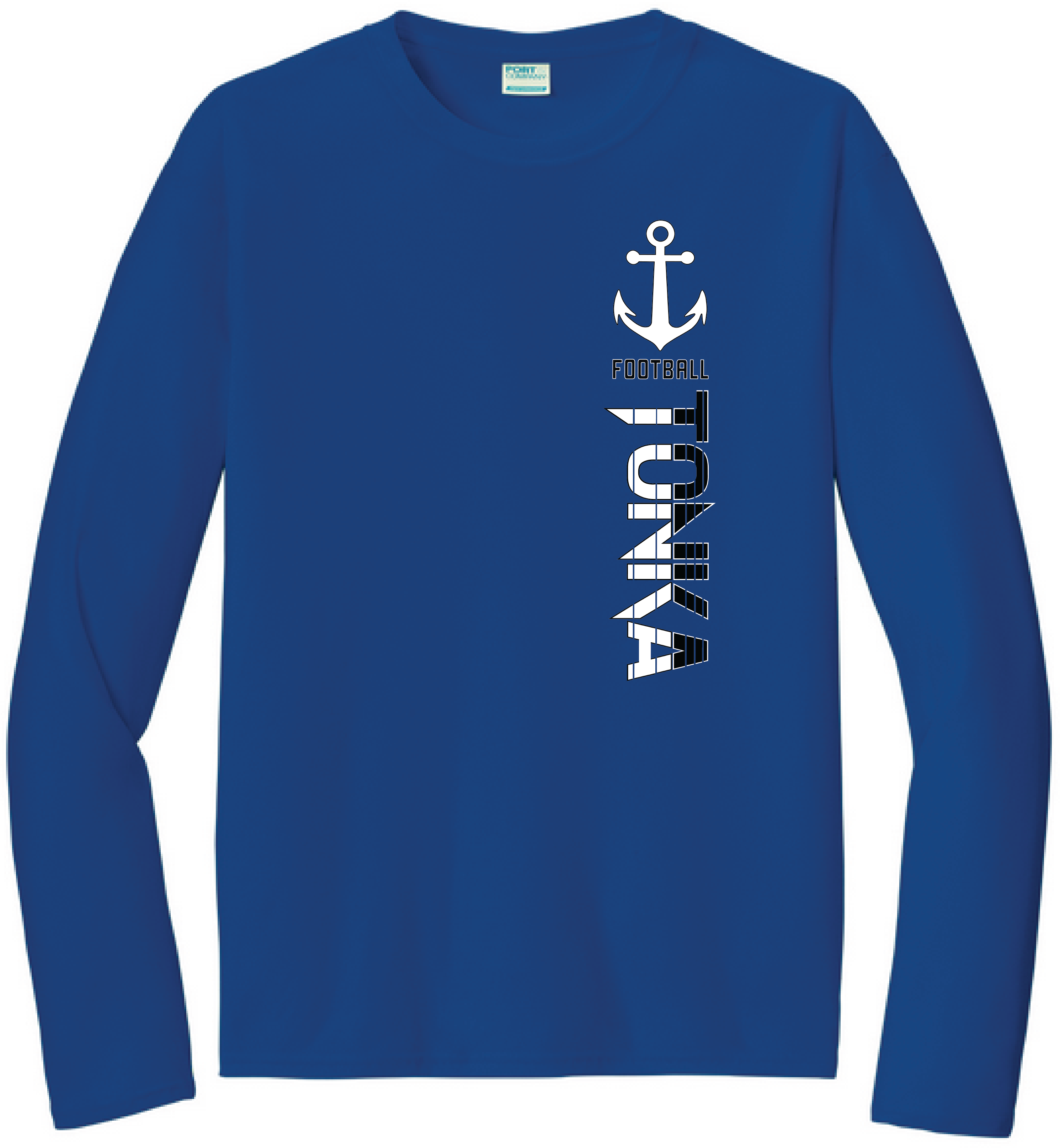 Football Youth Performance Long Sleeve Competitor Tee
