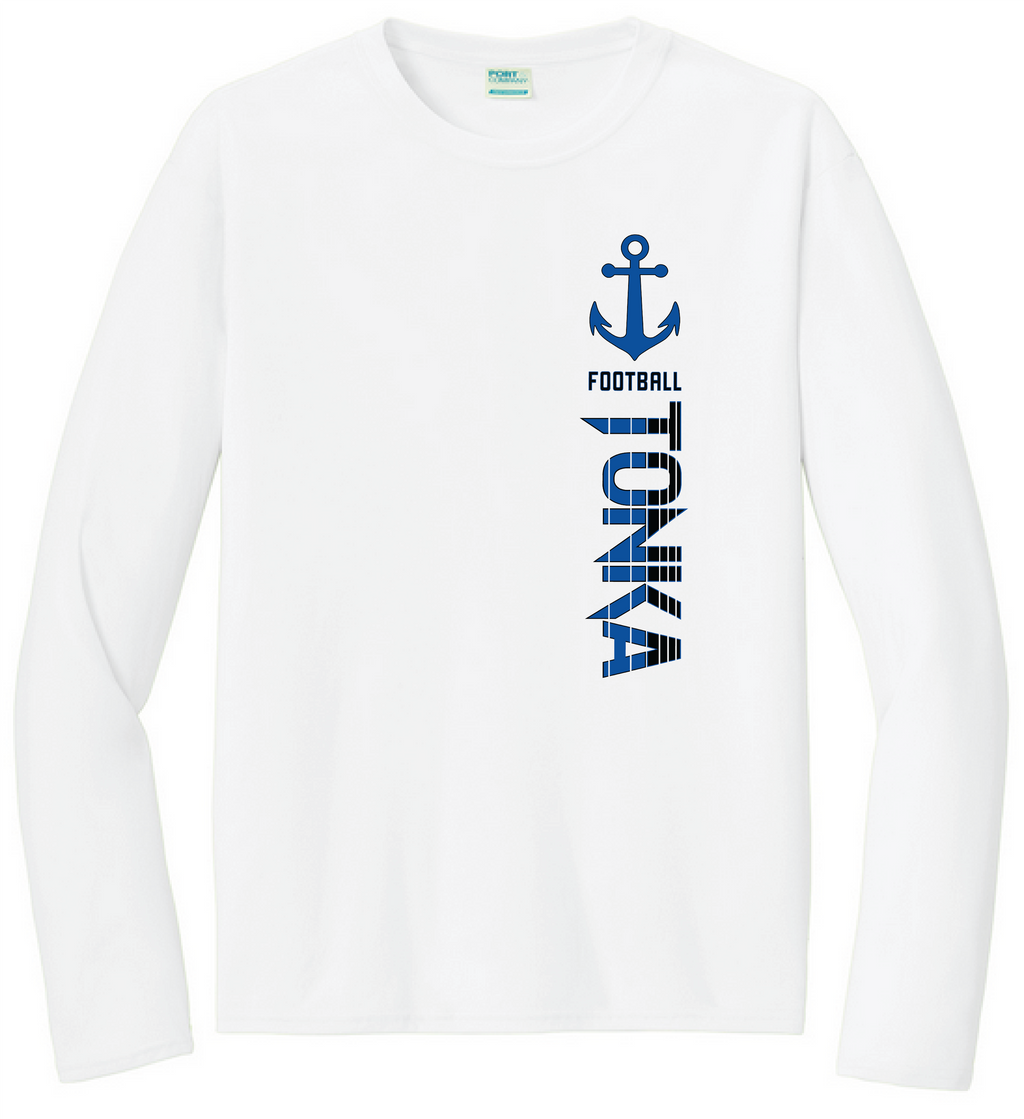 Football Youth Performance Long Sleeve Competitor Tee