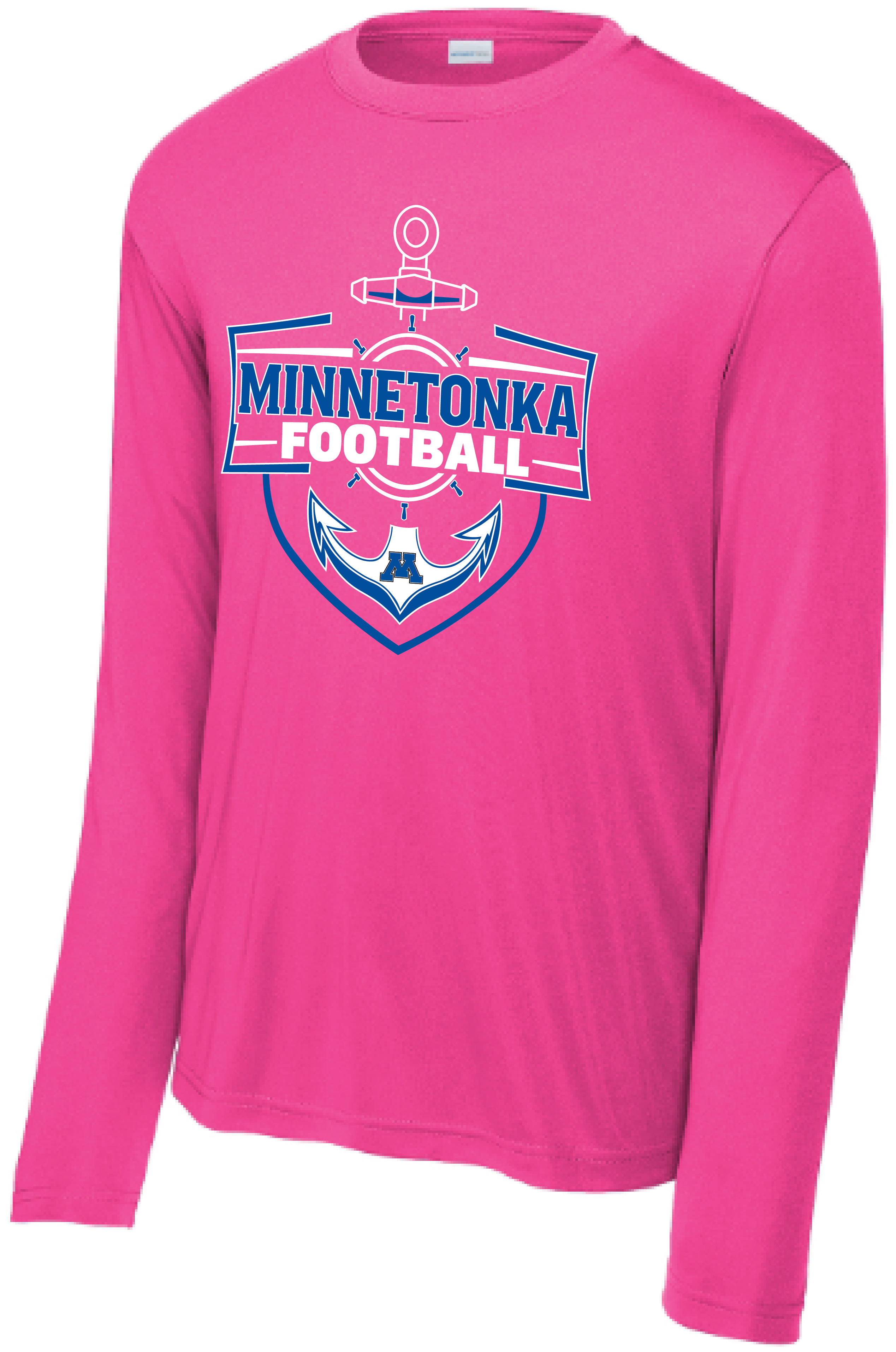 TFA Tackle Cancer Youth Performance Long Sleeve Competitor Tee