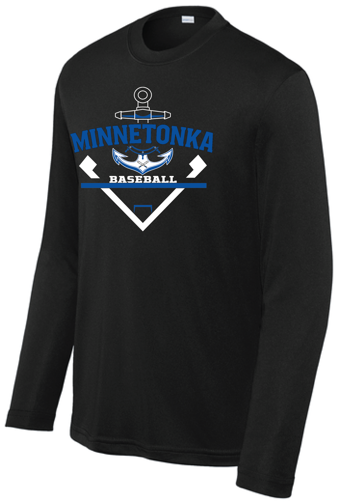 Baseball Youth Performance Long Sleeve Competitor Tee