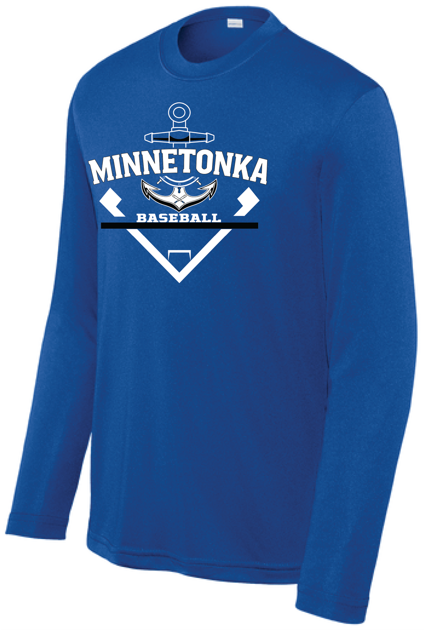 Baseball Youth Performance Long Sleeve Competitor Tee
