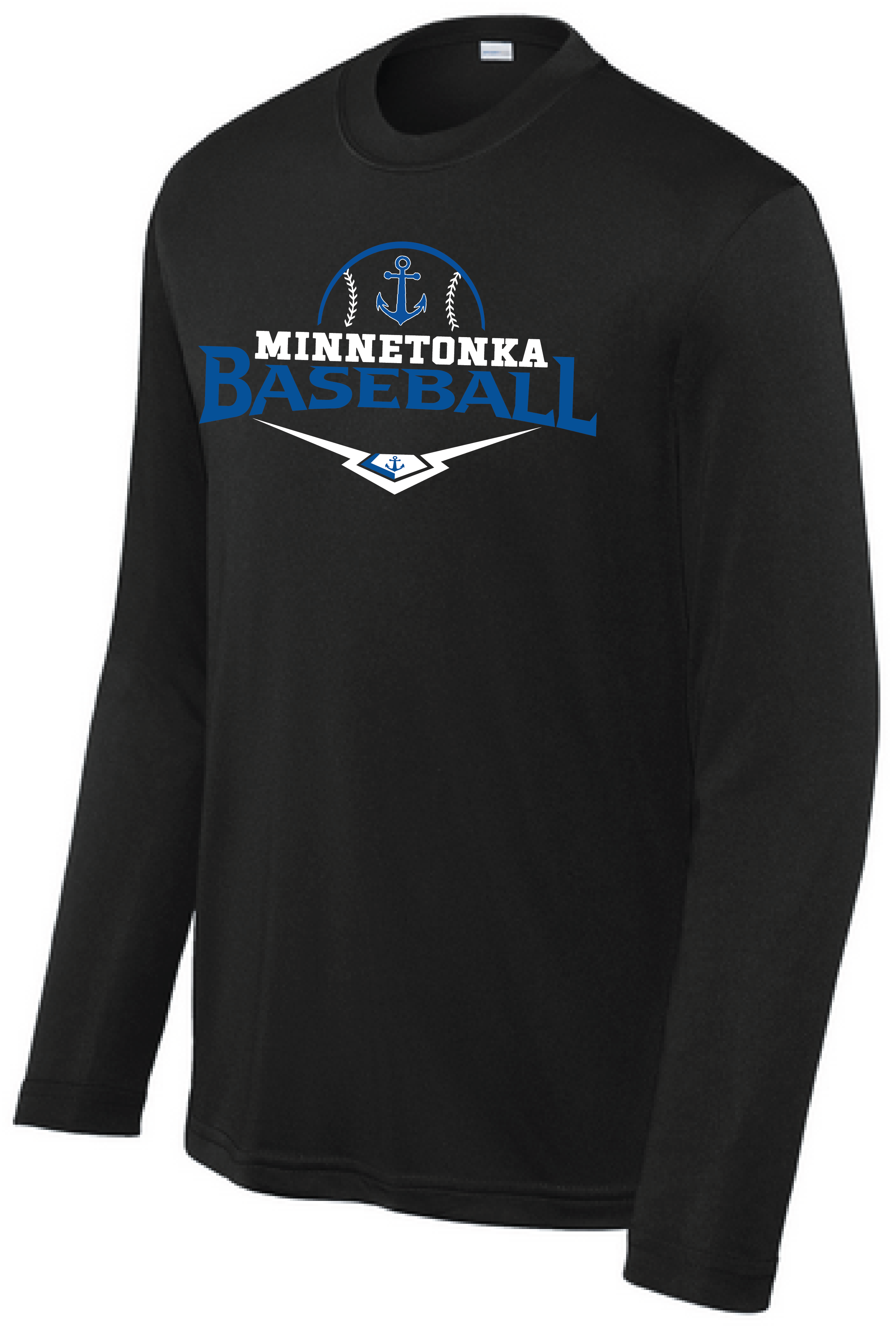 Baseball Youth Performance Long Sleeve Competitor Tee