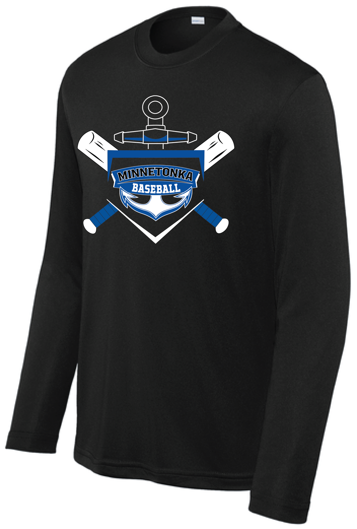 Baseball Youth Performance Long Sleeve Competitor Tee