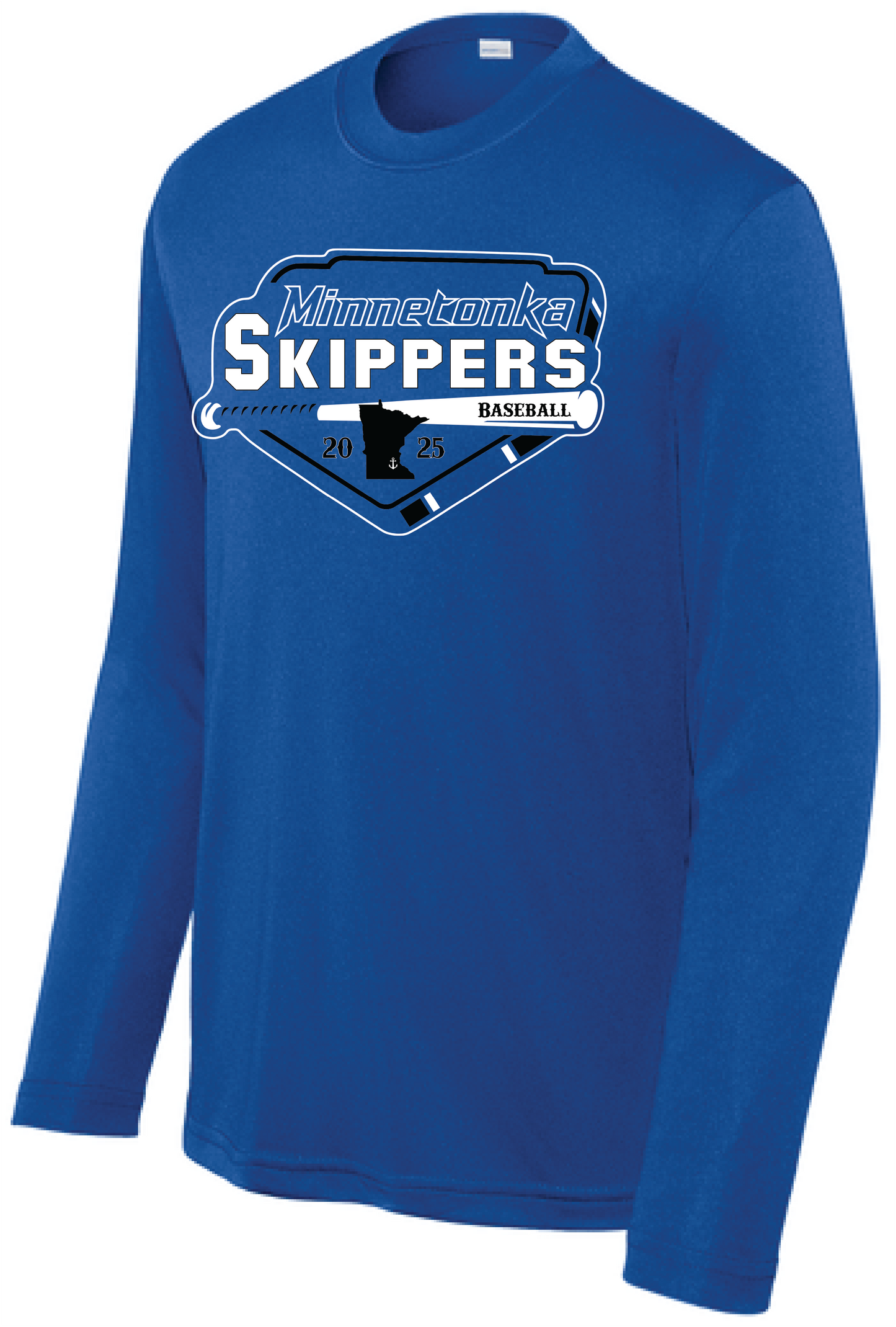 Baseball Youth Performance Long Sleeve Competitor Tee