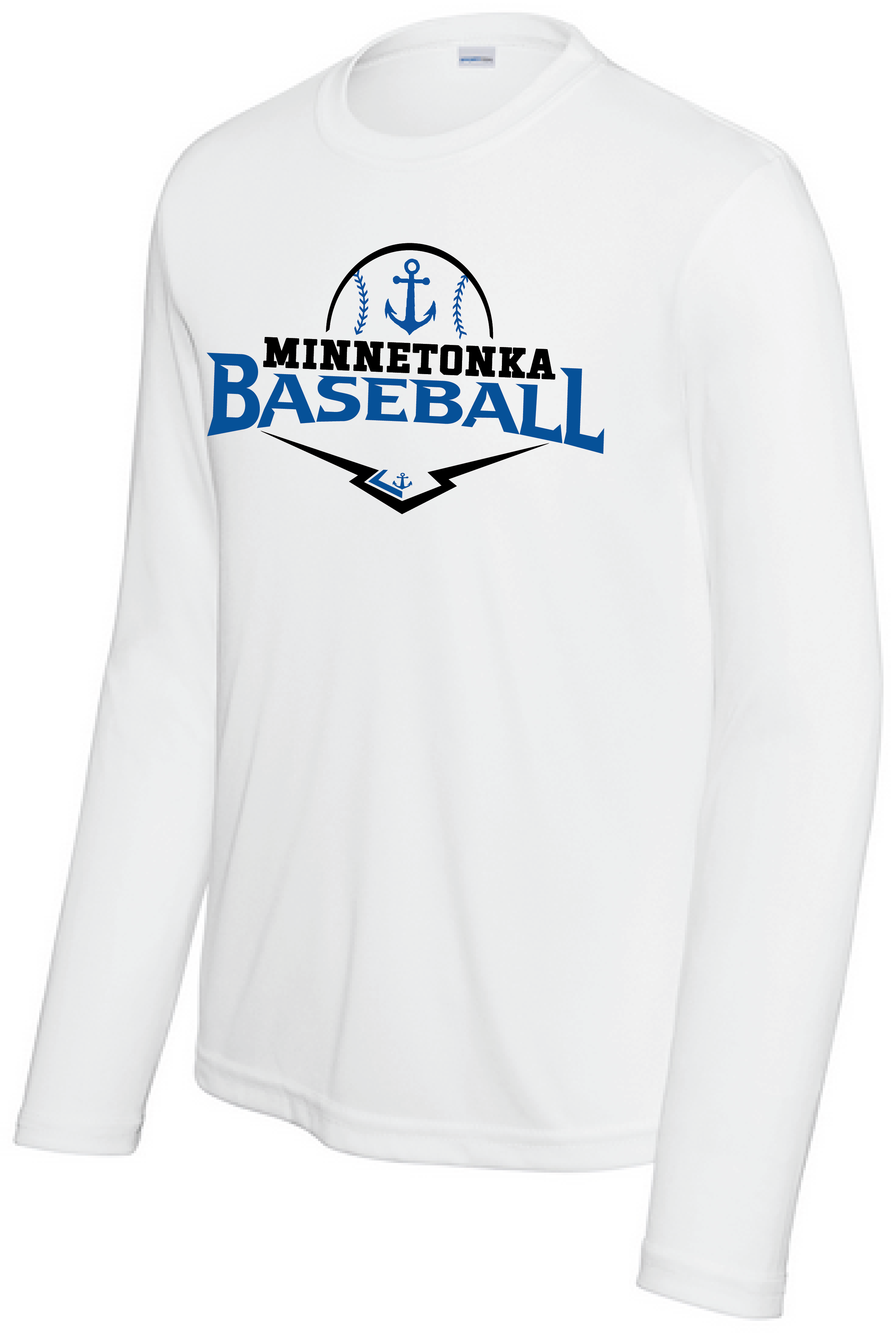 Baseball Youth Performance Long Sleeve Competitor Tee