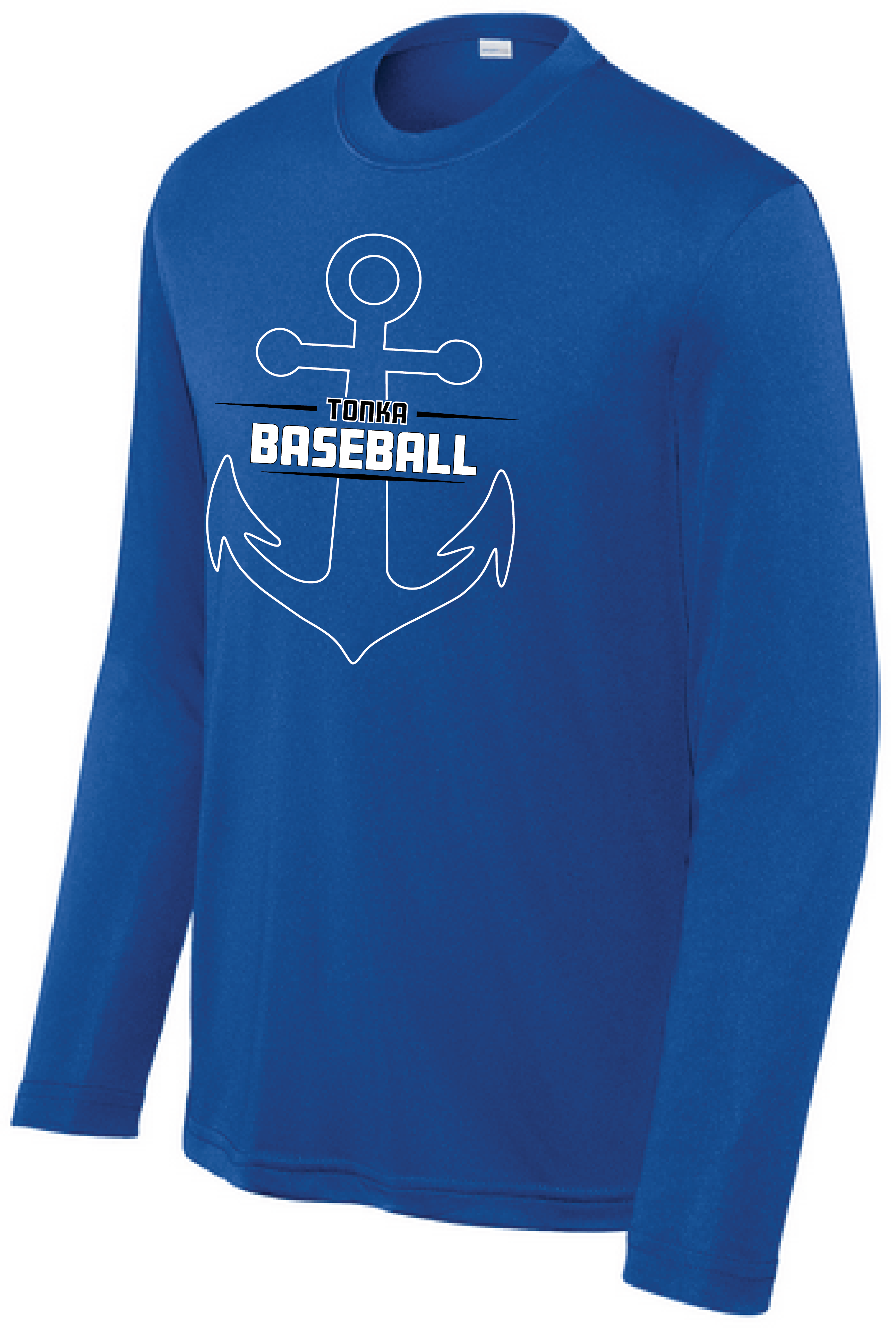 Baseball Youth Performance Long Sleeve Competitor Tee