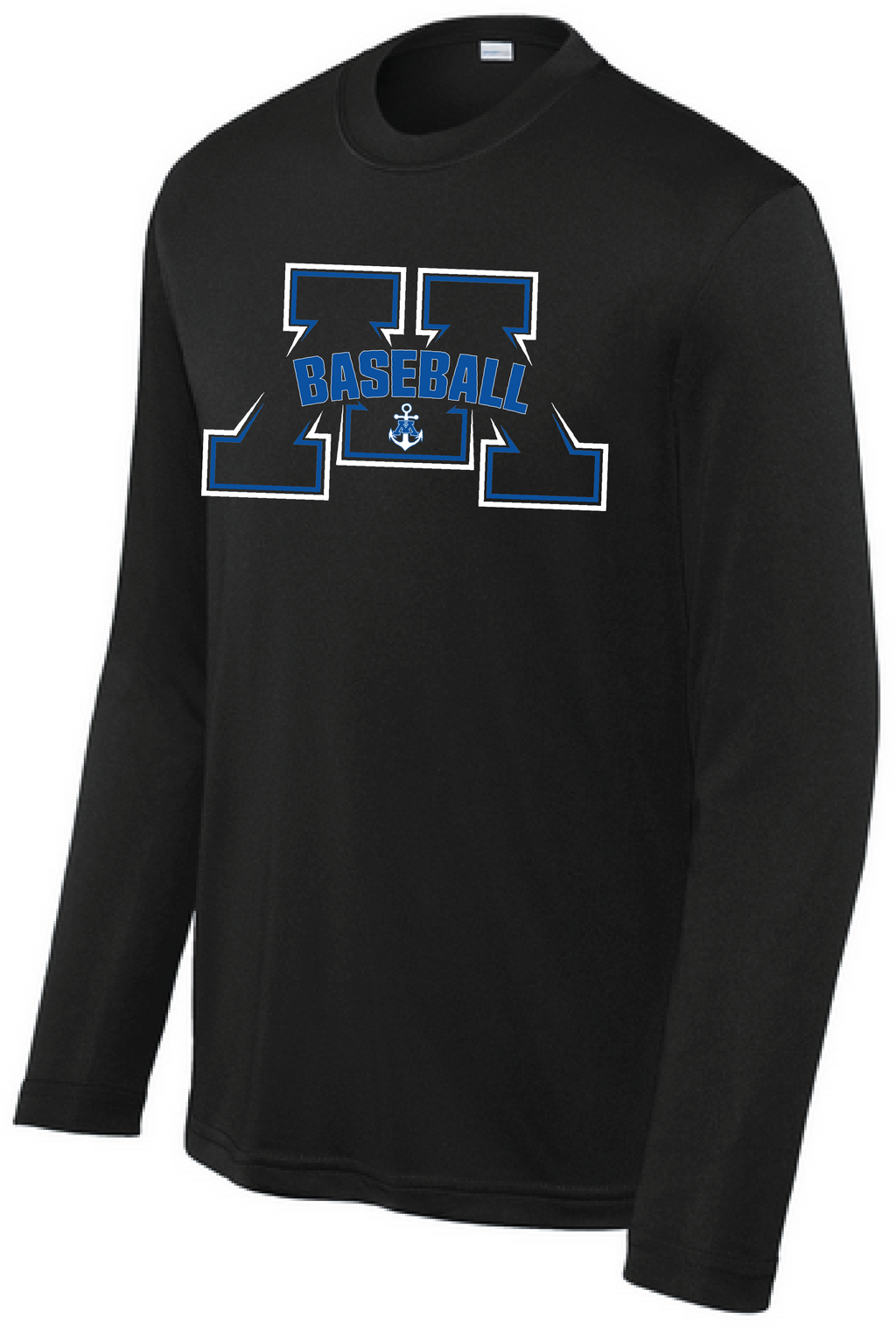 Baseball Youth Performance Long Sleeve Competitor Tee