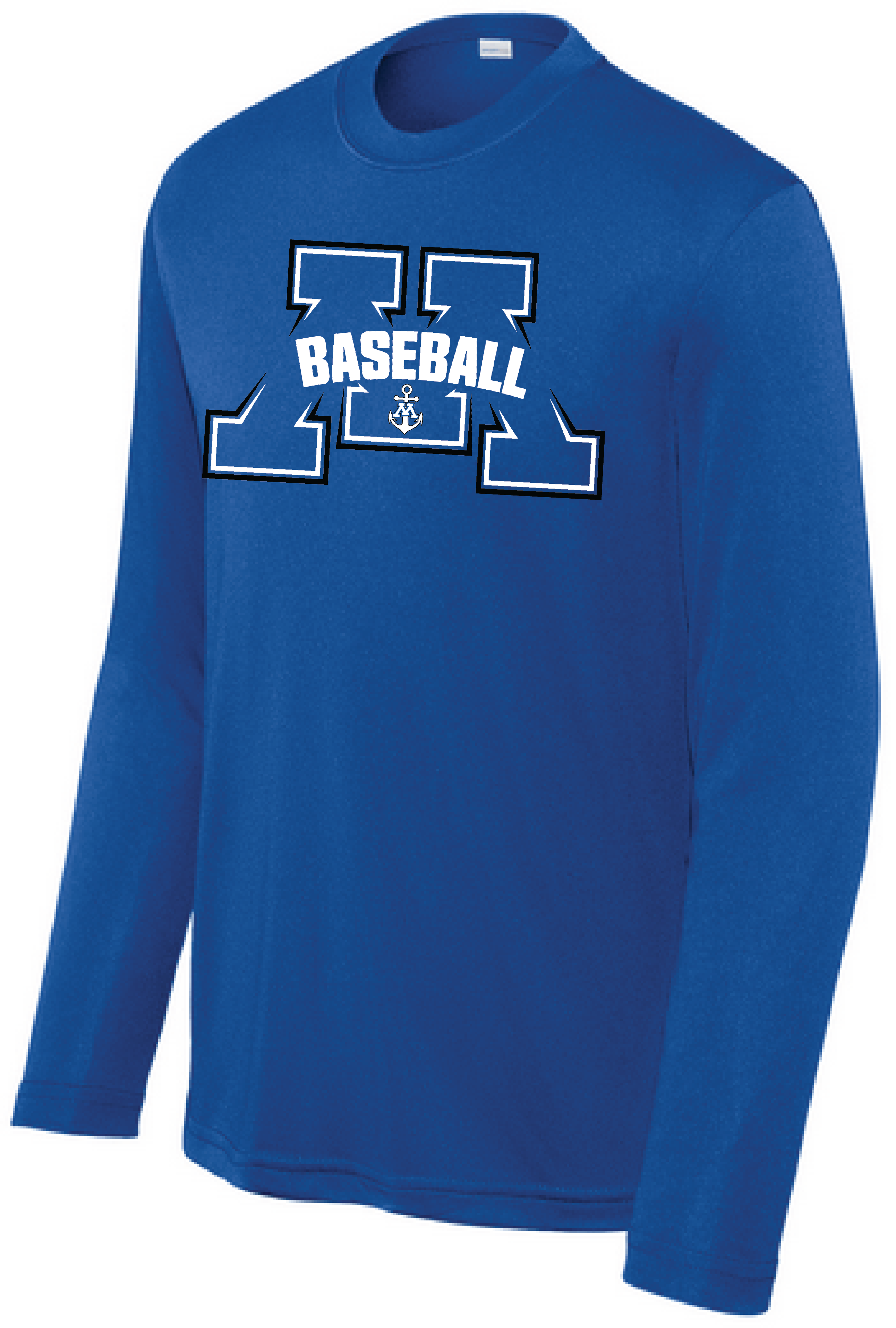 Baseball Youth Performance Long Sleeve Competitor Tee