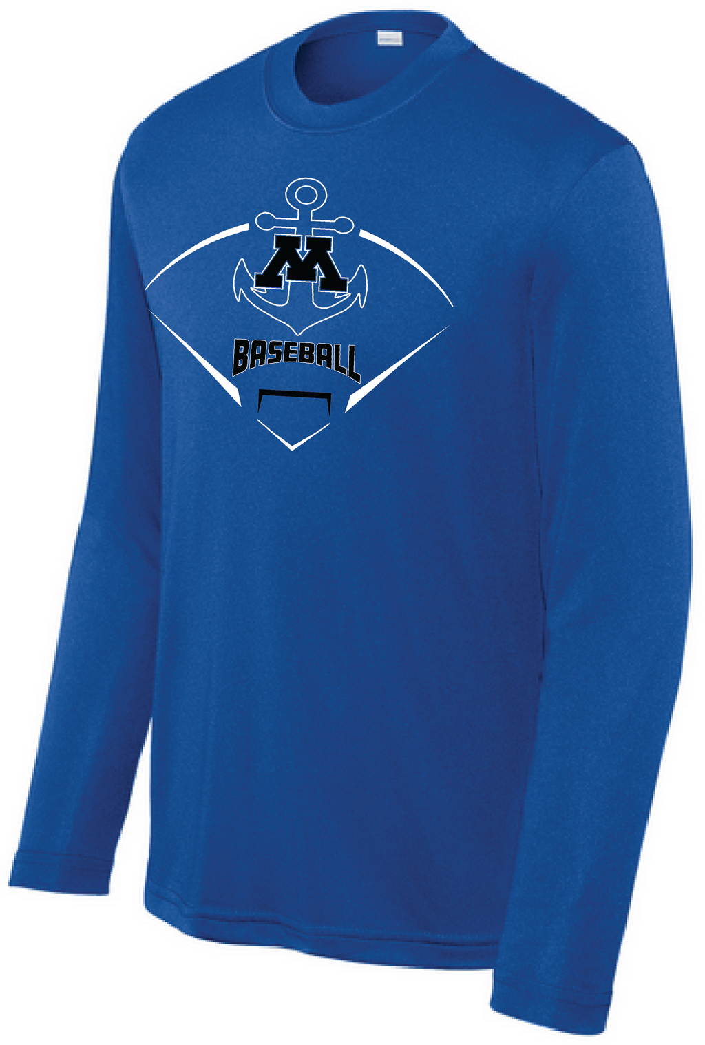 Baseball Youth Performance Long Sleeve Competitor Tee