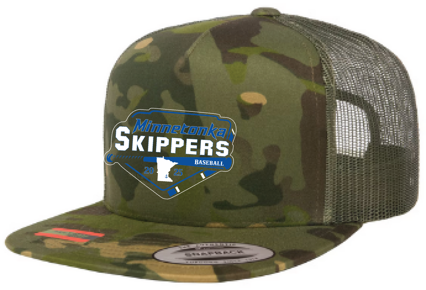 Baseball Yupoong Classic 5-Panel Flatbill Trucker Hat